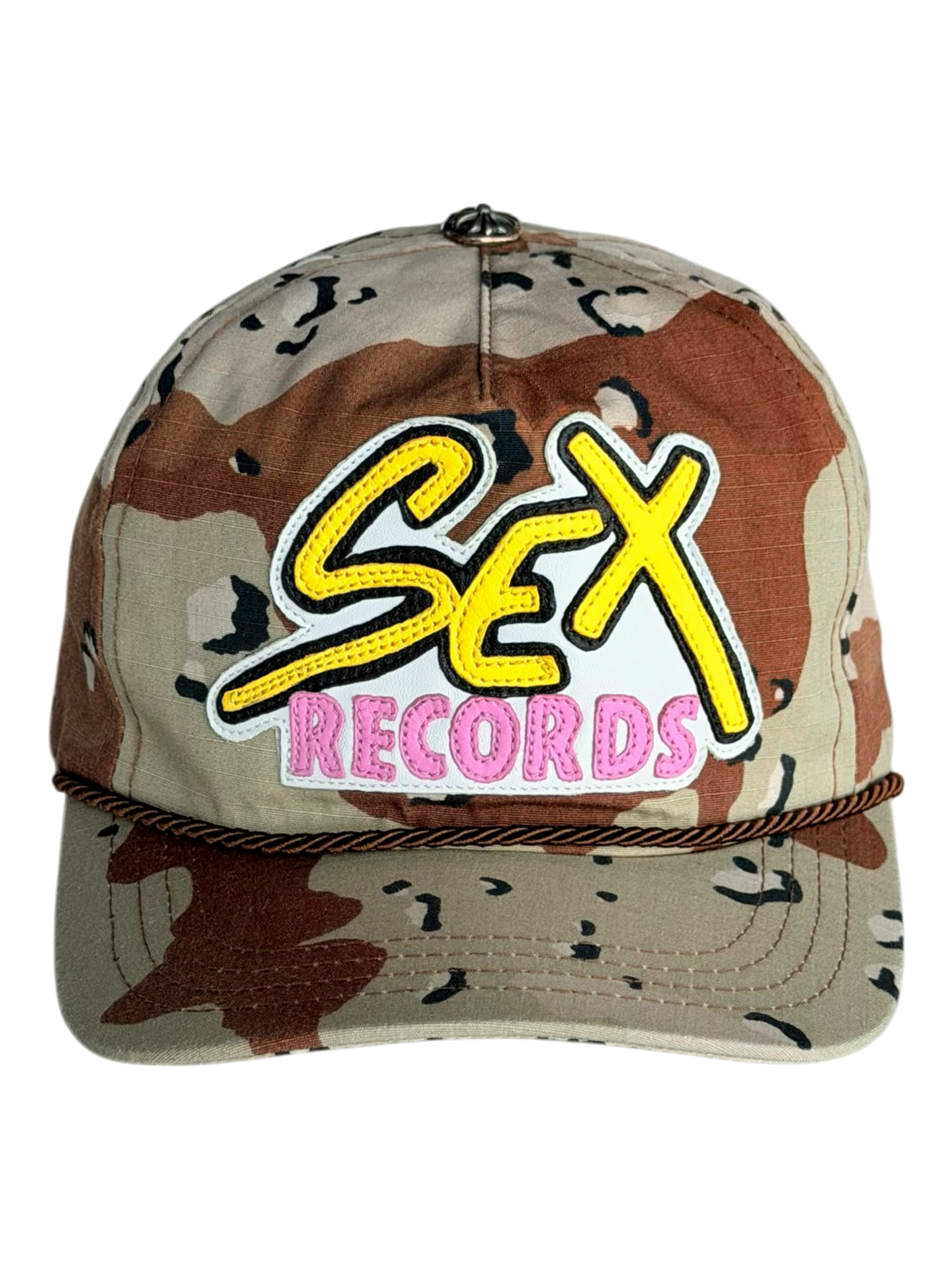 Matty Boy Sex Records 5 Panel Hat Chocolate Chip Camo