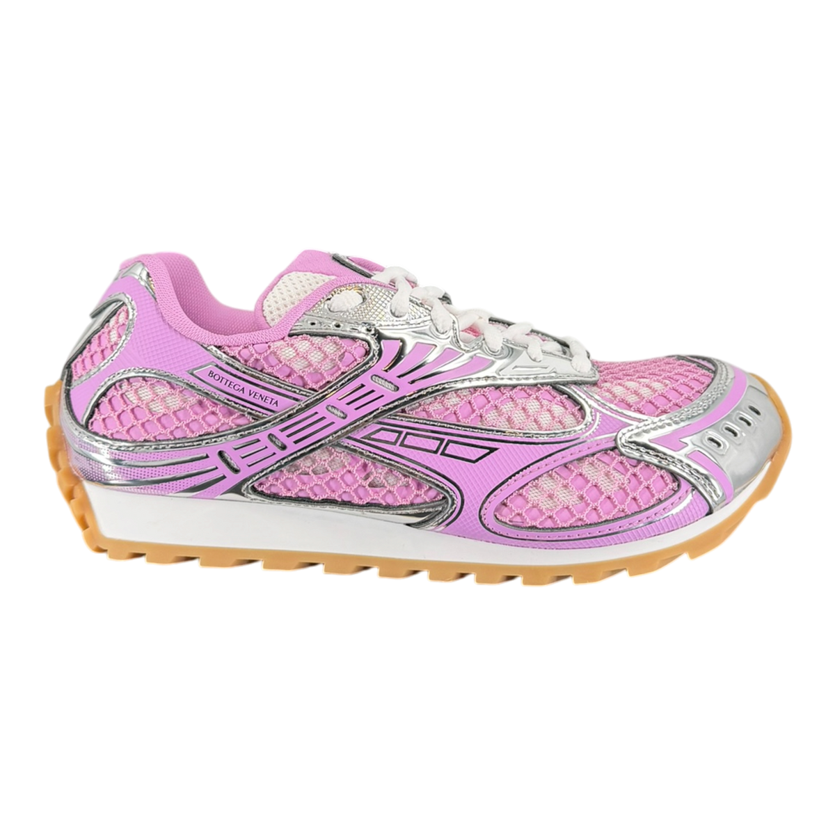 Pink & Silver Orbit Sneakers
