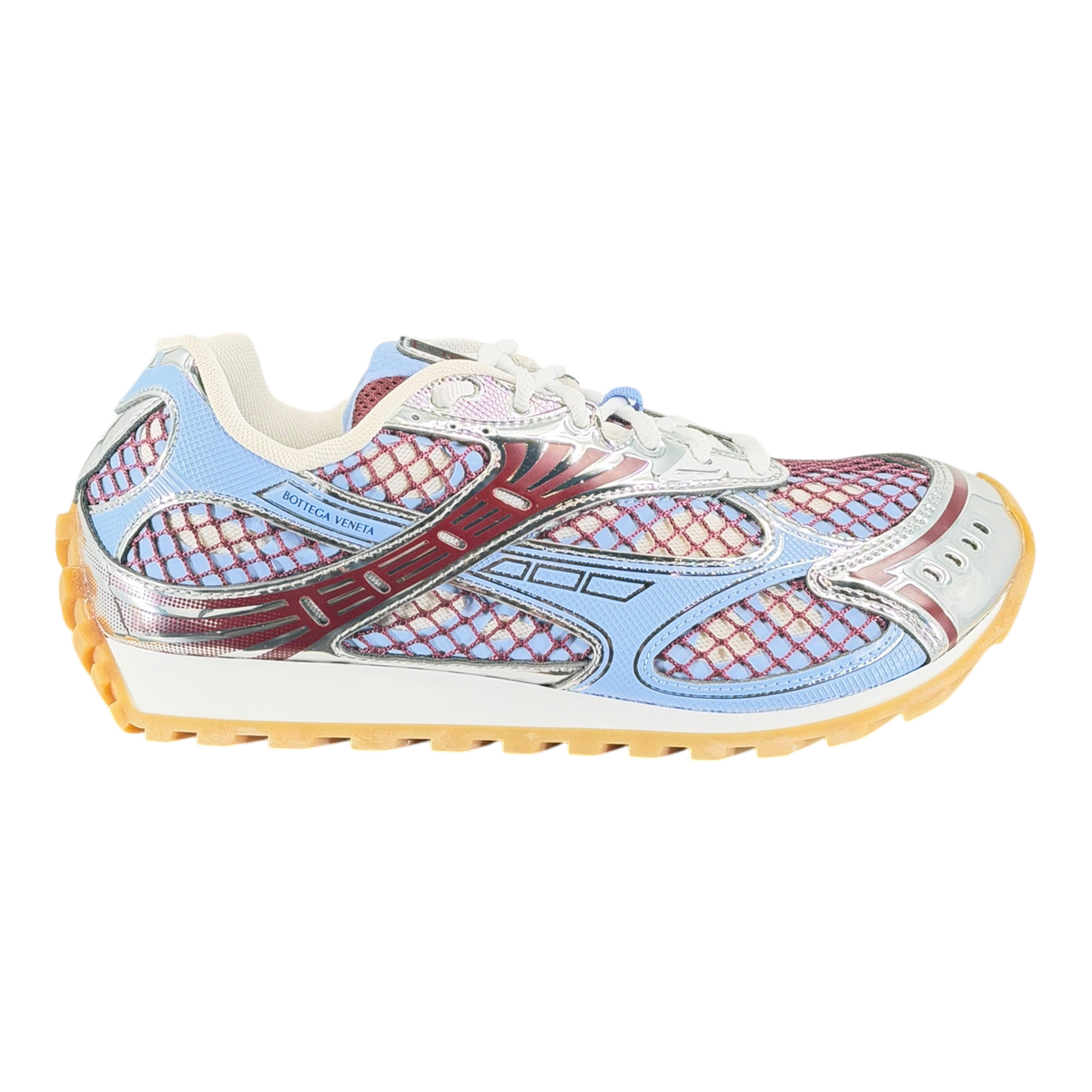 Blue, Red & Silver Orbit Sneakers