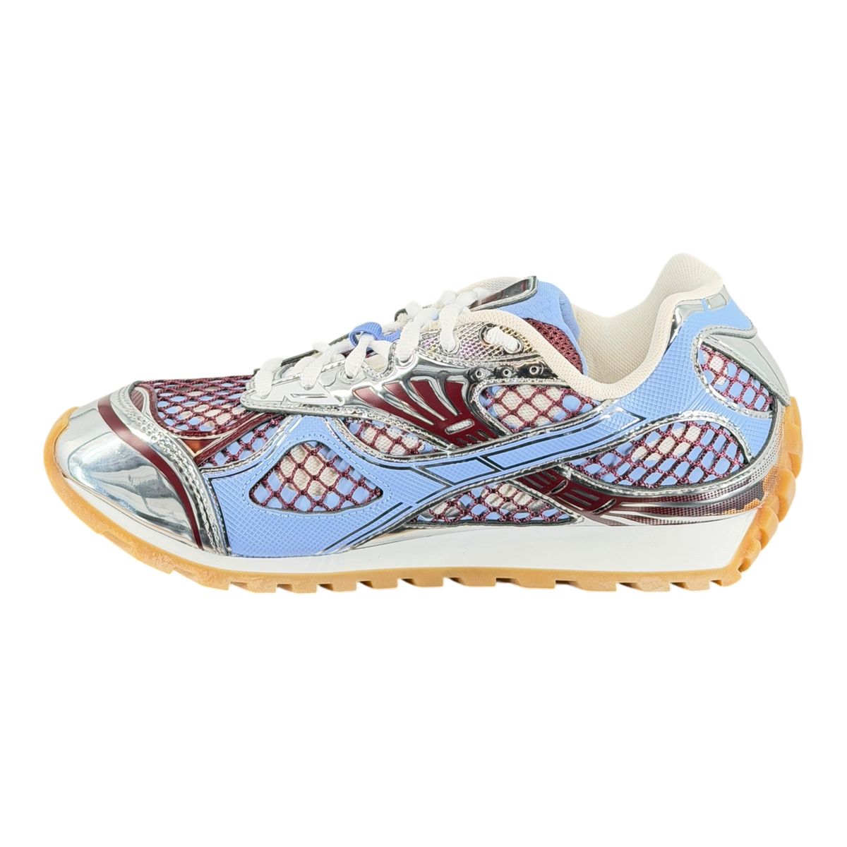 Blue, Red & Silver Orbit Sneakers
