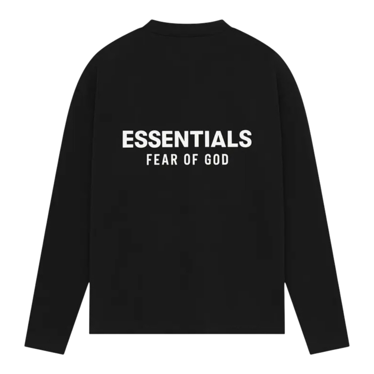 Essentials SS26 Classic L/S Tee Vintage Black