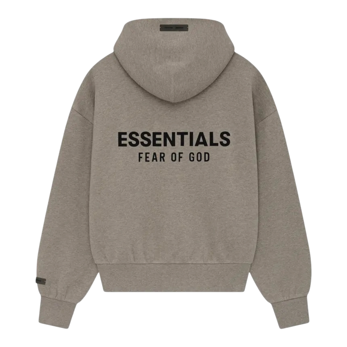 Essentials SS26 Classic Fit Zip-Up Hoodie Homestead Heather