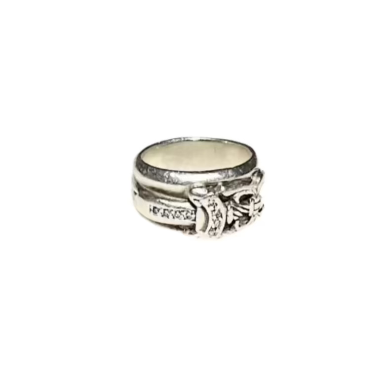 Chrome Hearts Dagger Pave Diamond Ring