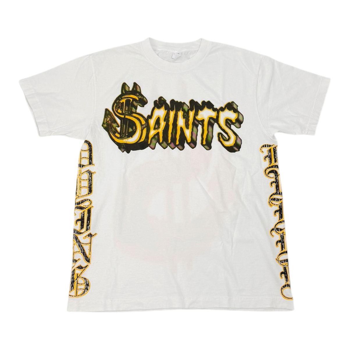 White/Yellow Dying Breed Tee