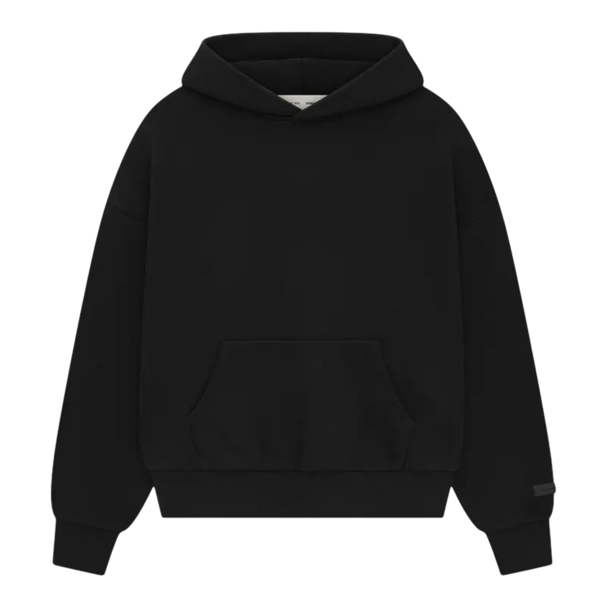 Essentials SS26 Classic Hoodie Vintage Black