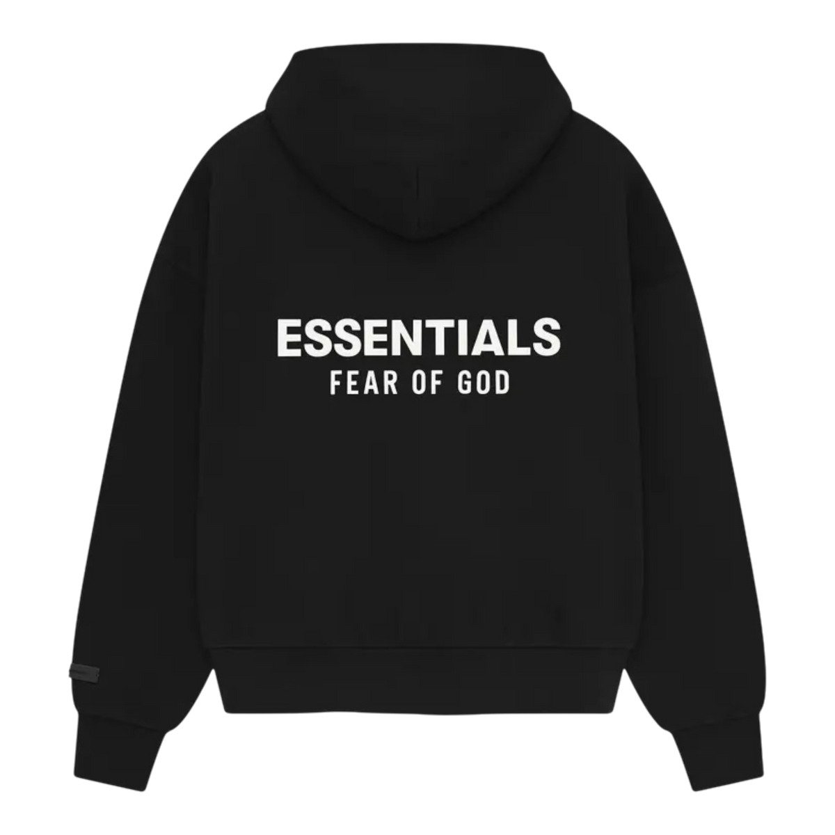 Essentials SS26 Classic Hoodie Vintage Black
