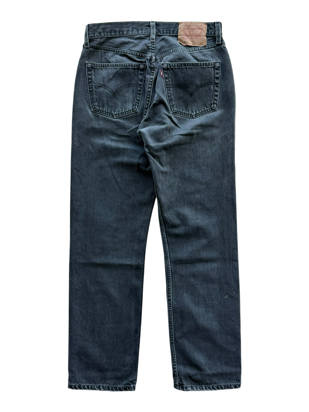 Green Croc Patch Grey Jean