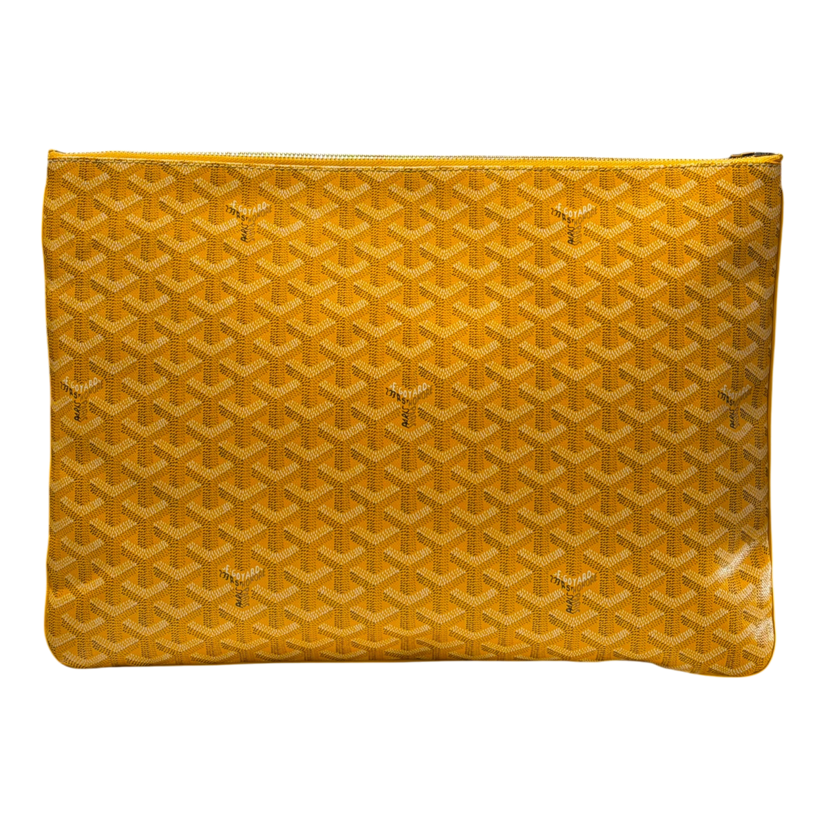 MM Senat Yellow Zip Pouch