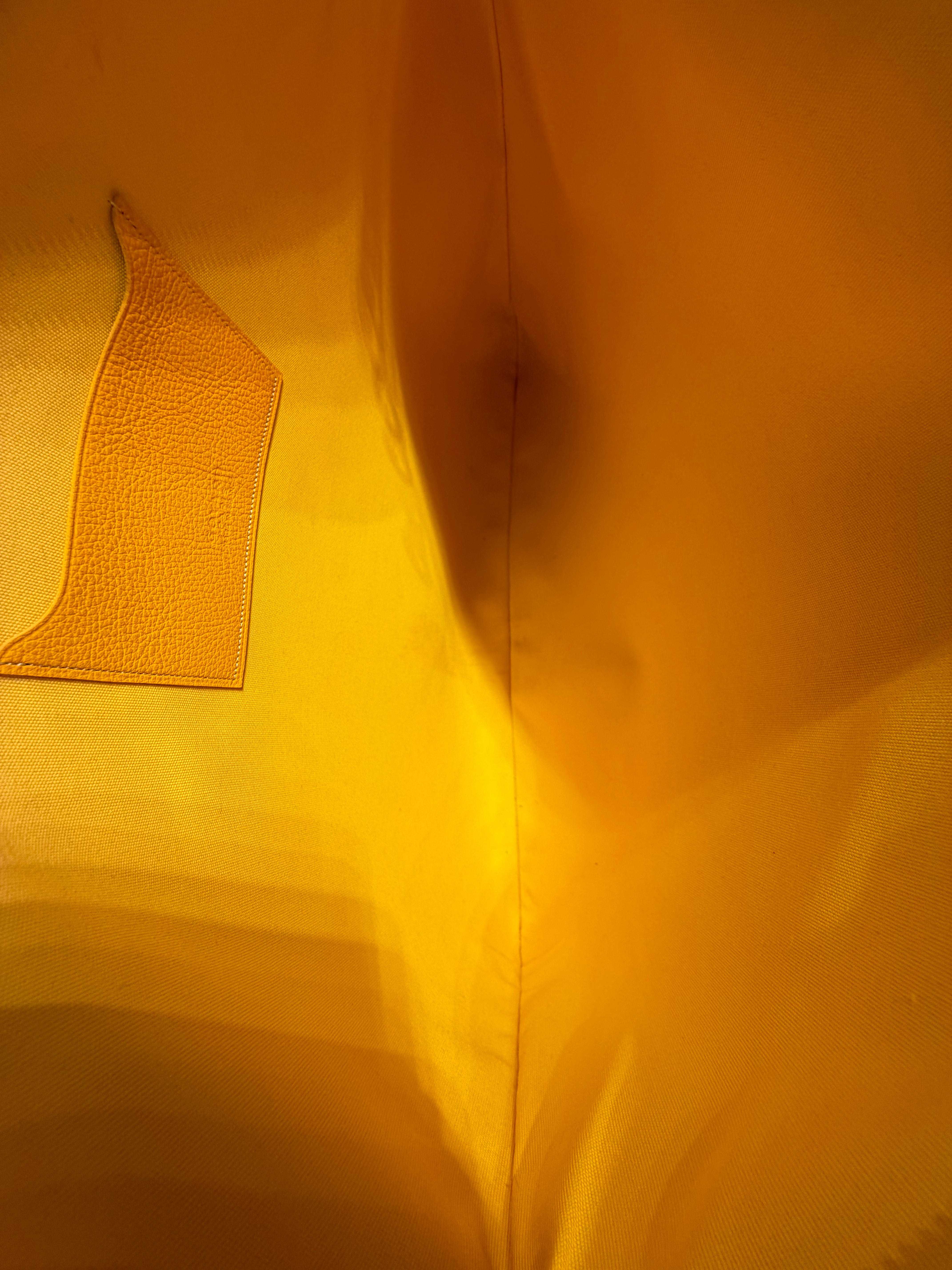 MM Senat Yellow Zip Pouch