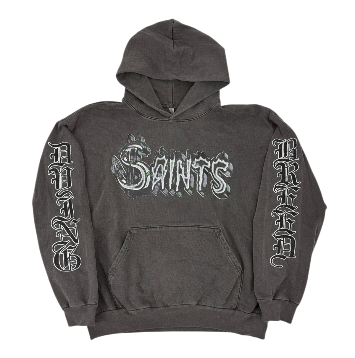 Logo Hoodie Grey/Black