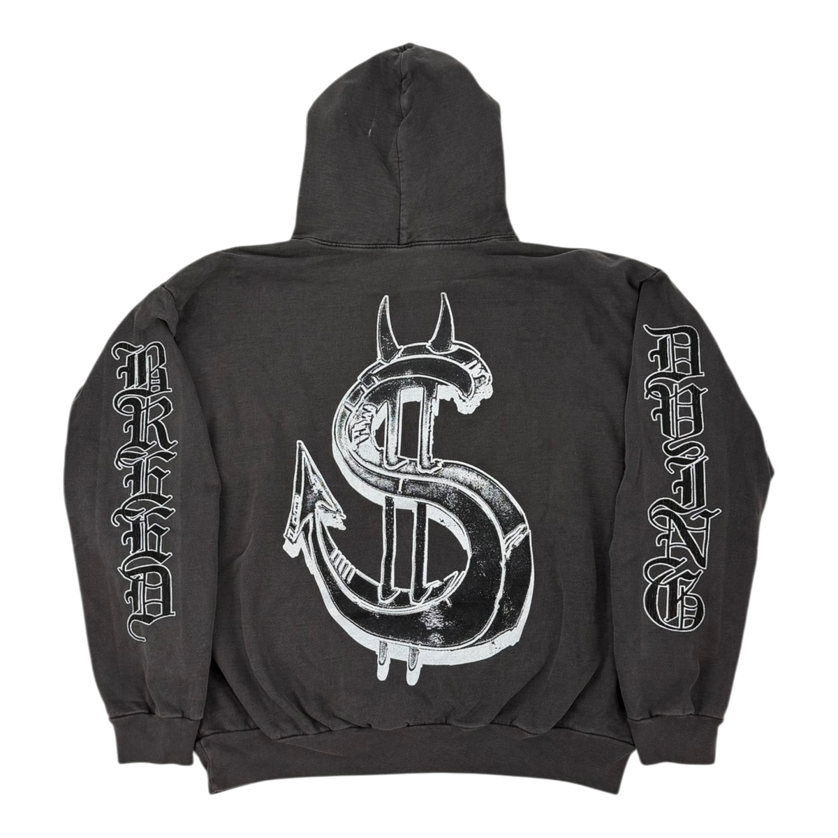 Logo Hoodie Grey/Black