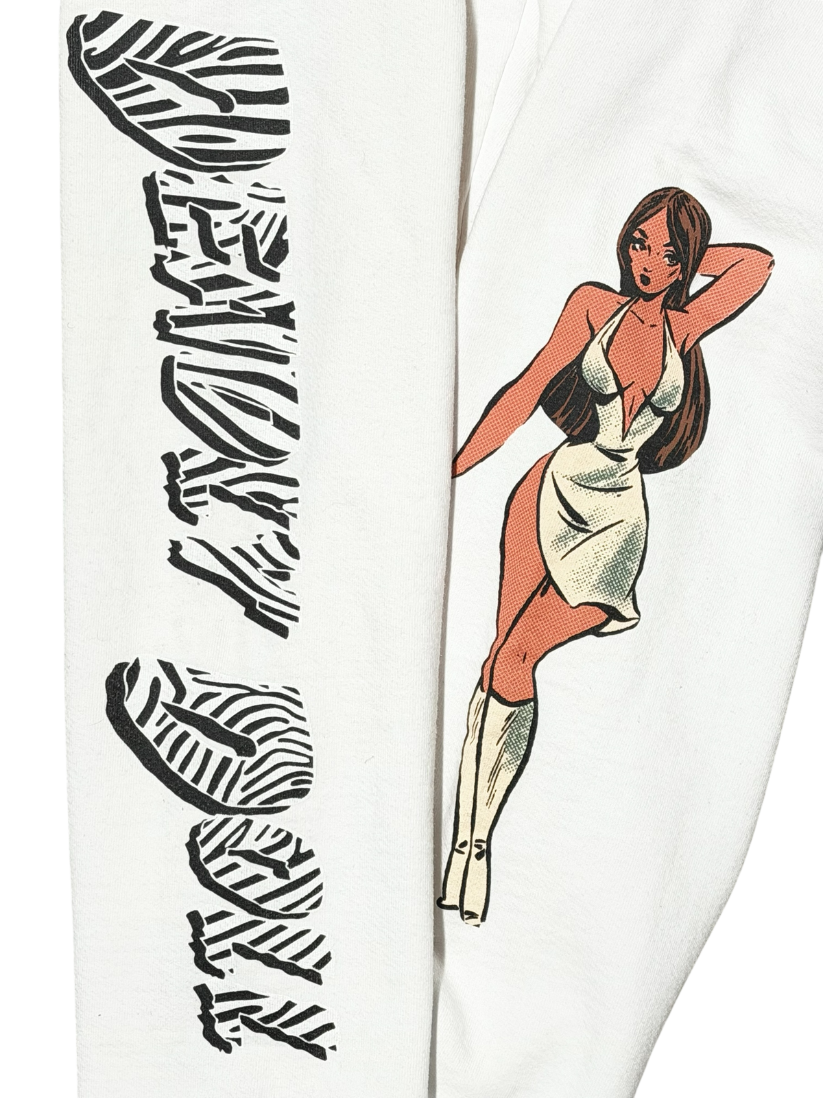 Deadly Doll Zebra Logo Sweatpants