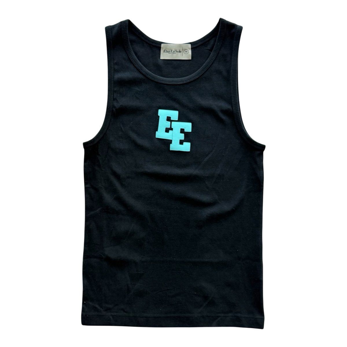 Tiffany Patch Black Tank
