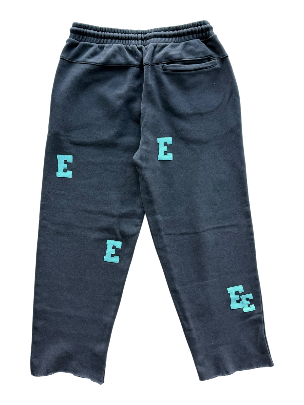 Tiffany Patch Loose Fit Sweatpants Dark Grey