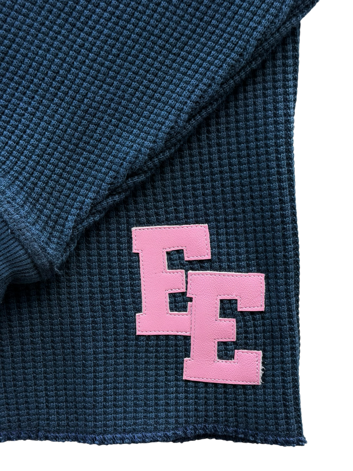 Pink Patch Navy Thermal Longsleeve