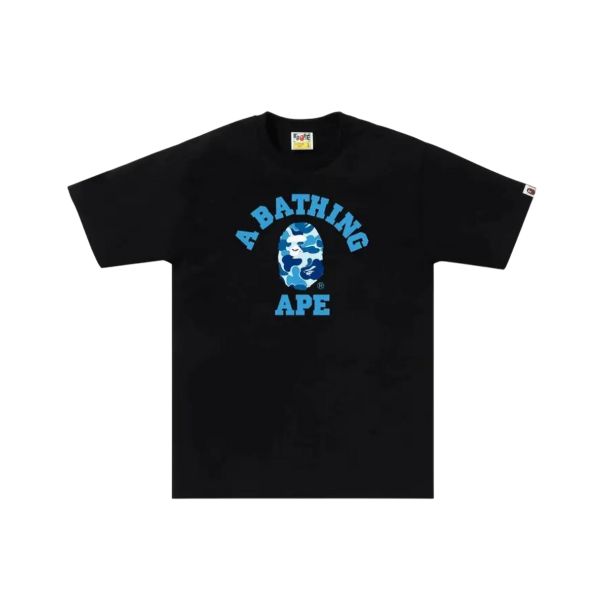 ABC Camo Blue & Black College Tee