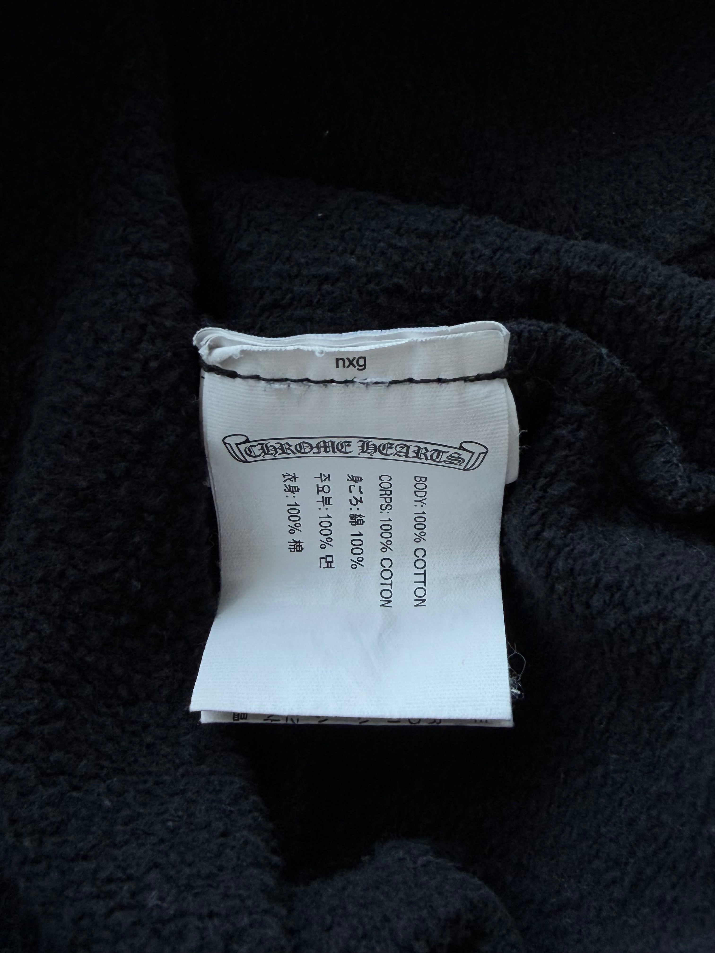 P*ssy and Chrome Hearts Hoodie