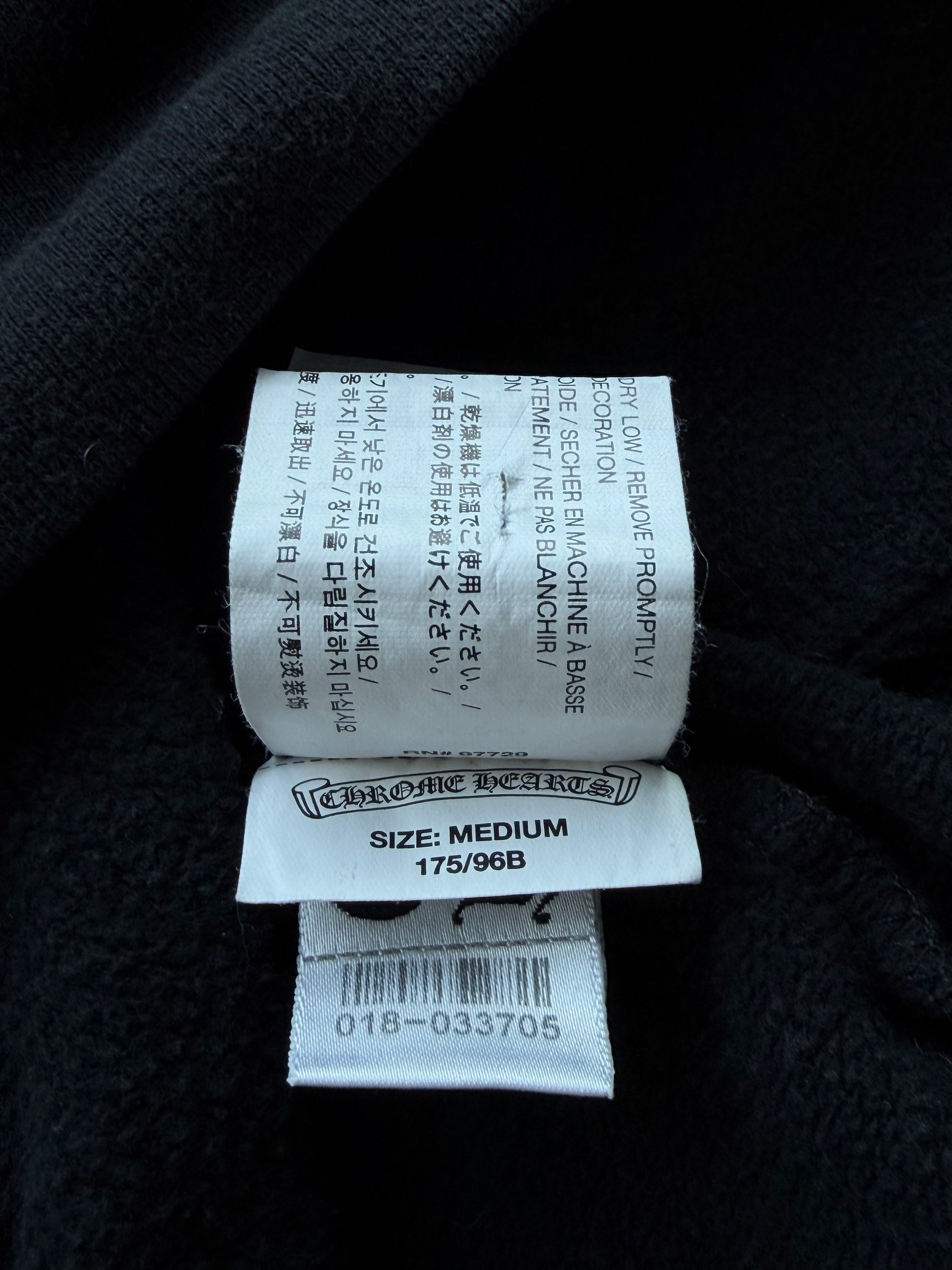 P*ssy and Chrome Hearts Hoodie