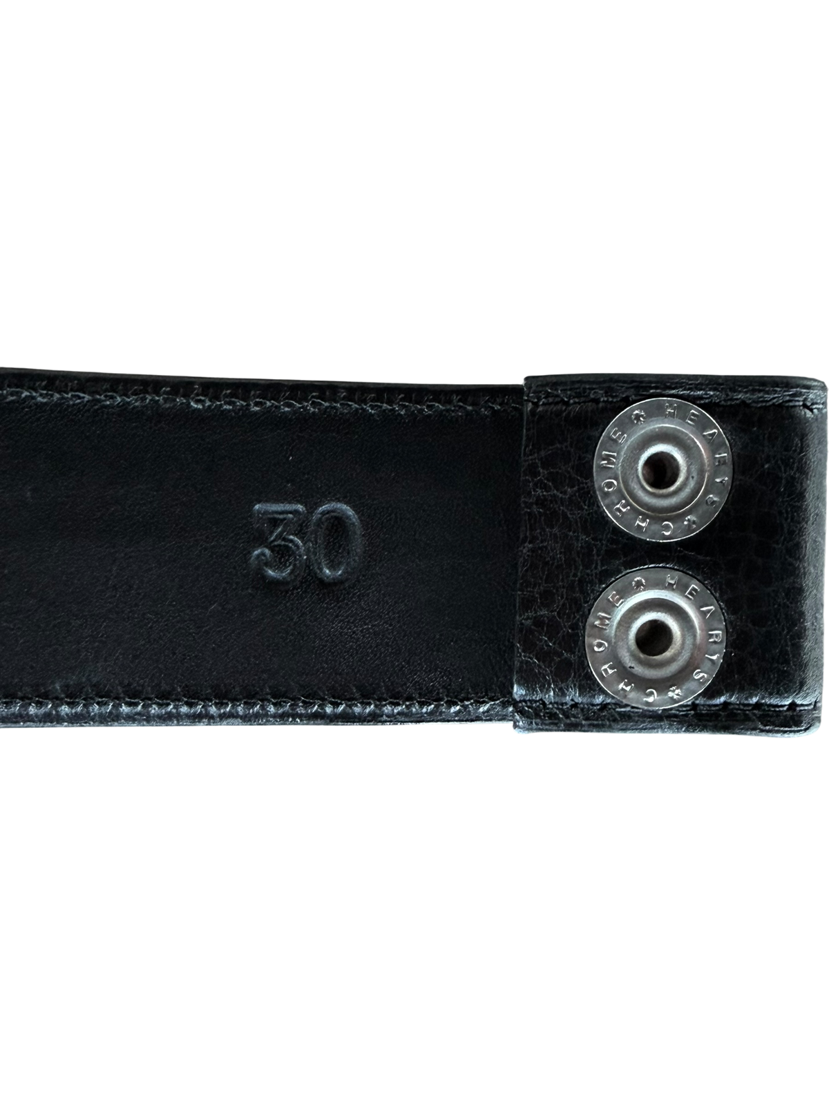 Black Leather Belt Strap