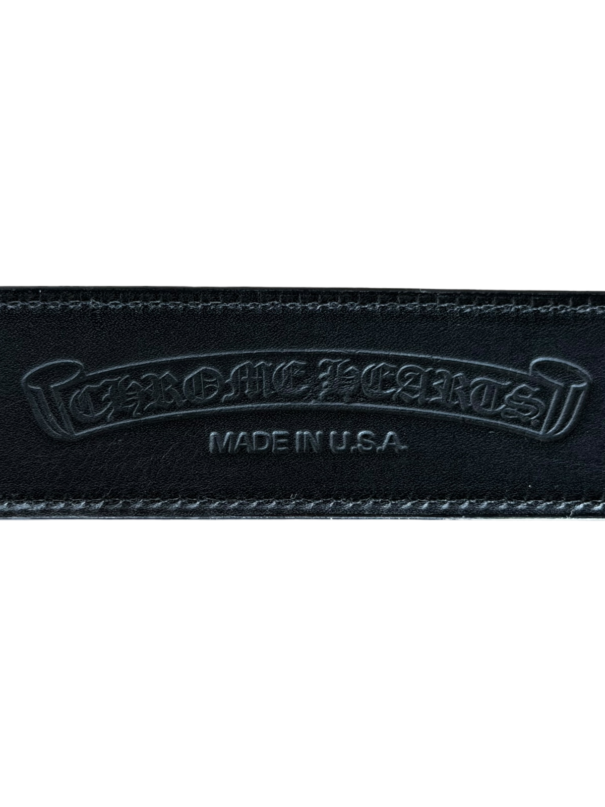 Black Leather Belt Strap