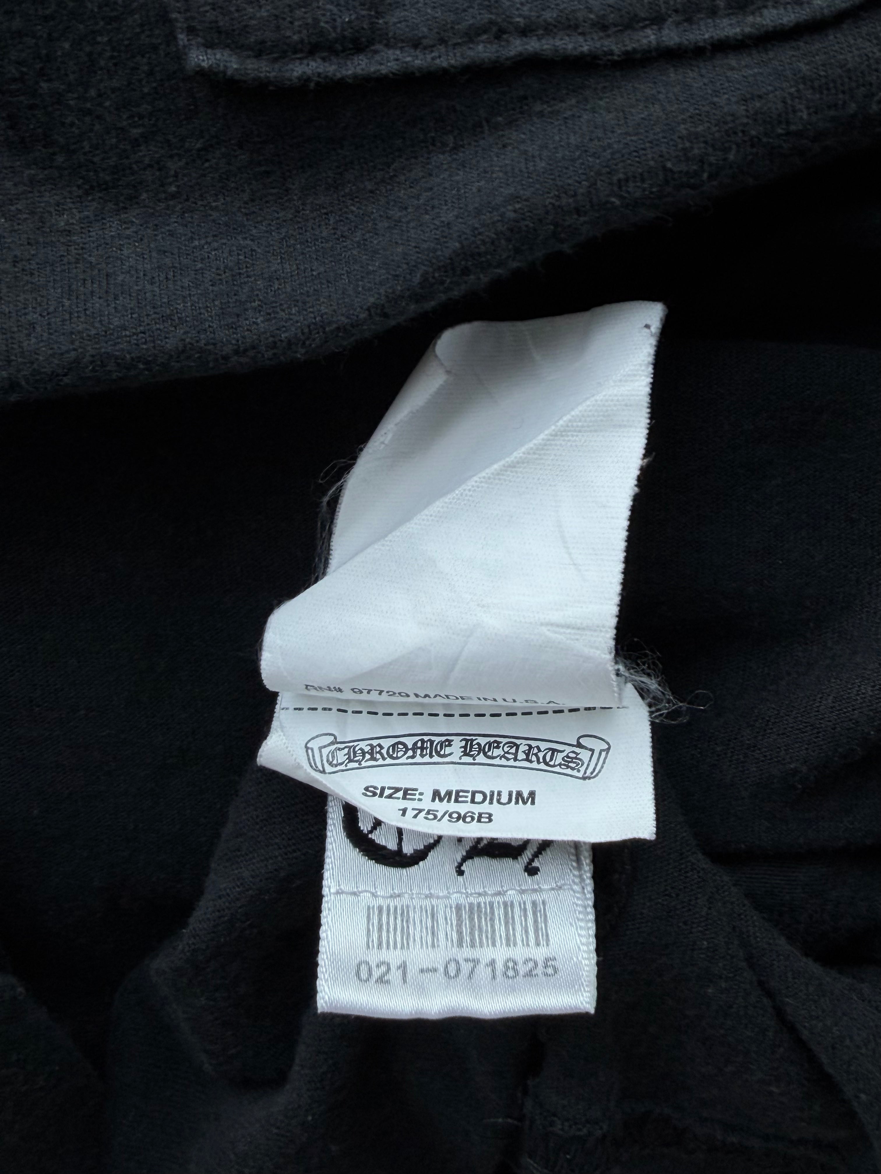Horseshoe Logo Vintage Black Tee