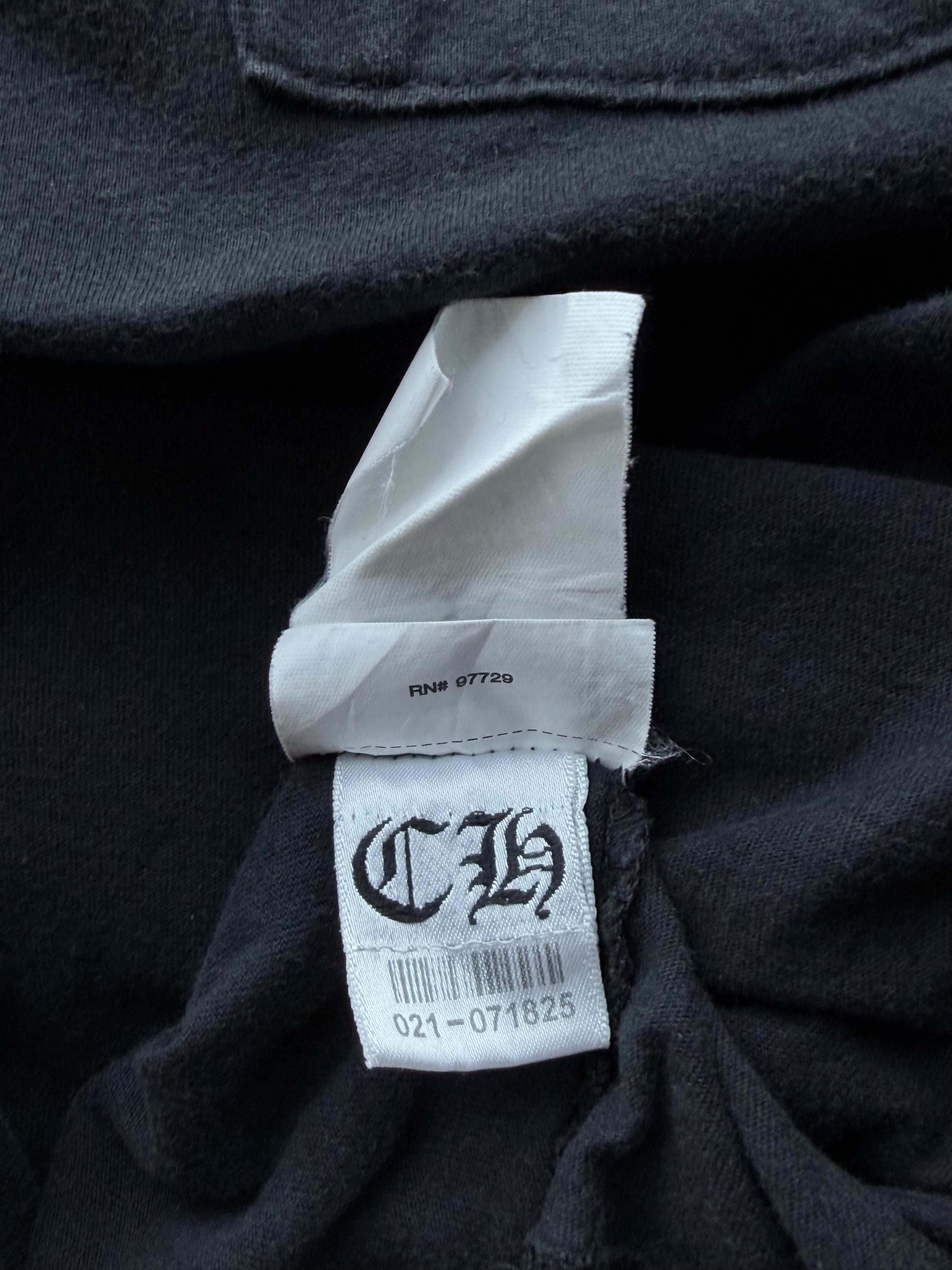 Horseshoe Logo Vintage Black Tee