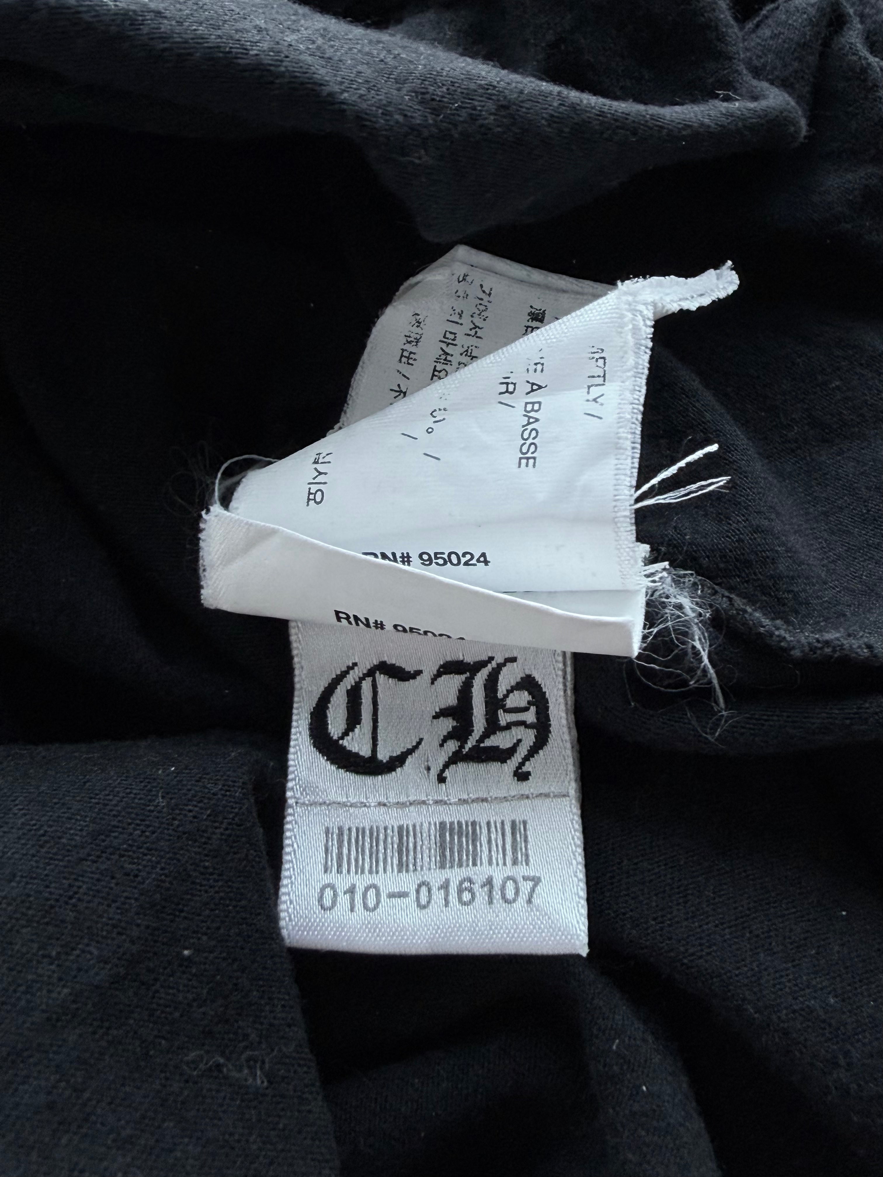 Kaleidoscope Cross Logo Vintage Black Tee