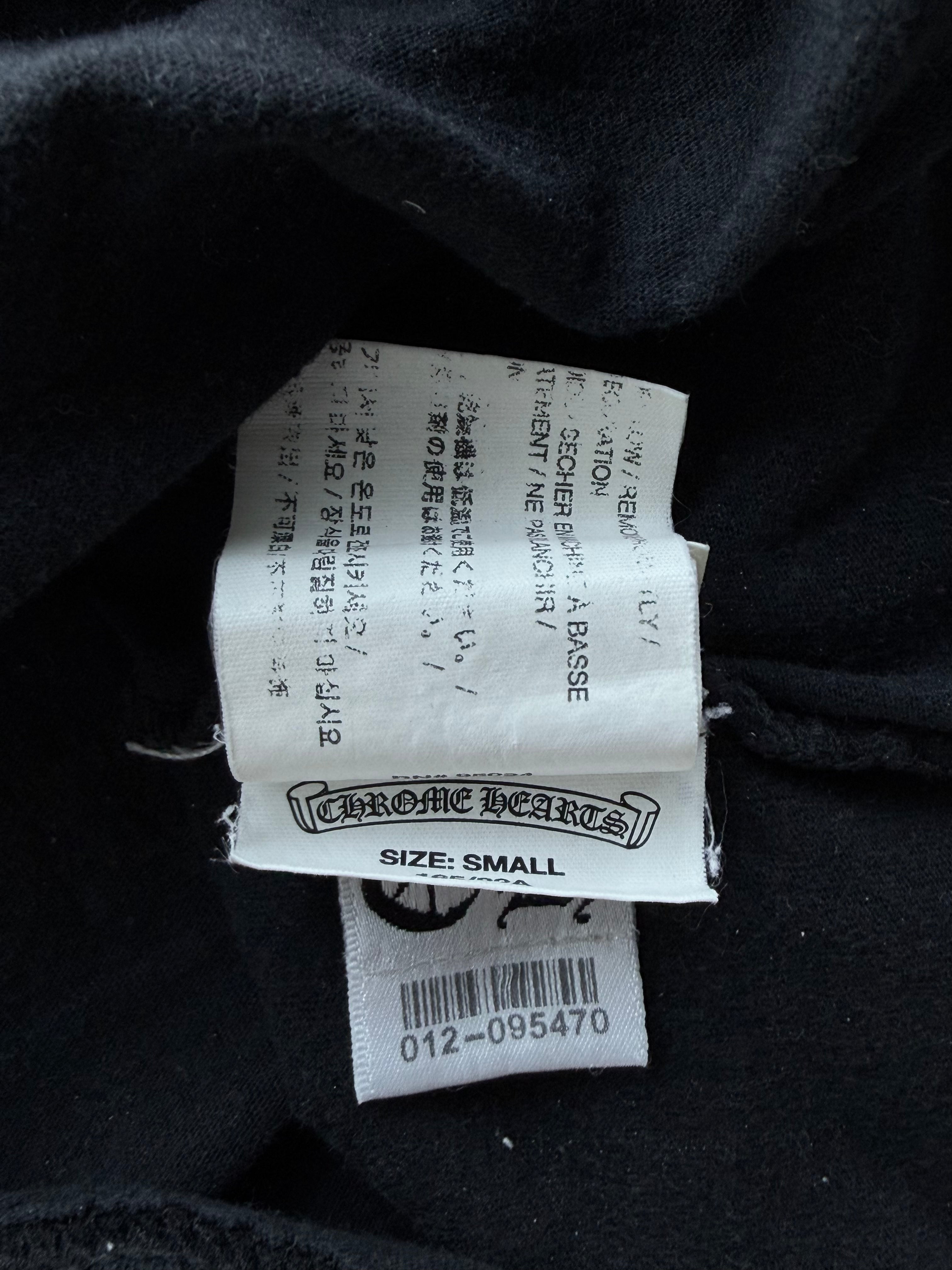 London Cross Logo Vintage Black Tee