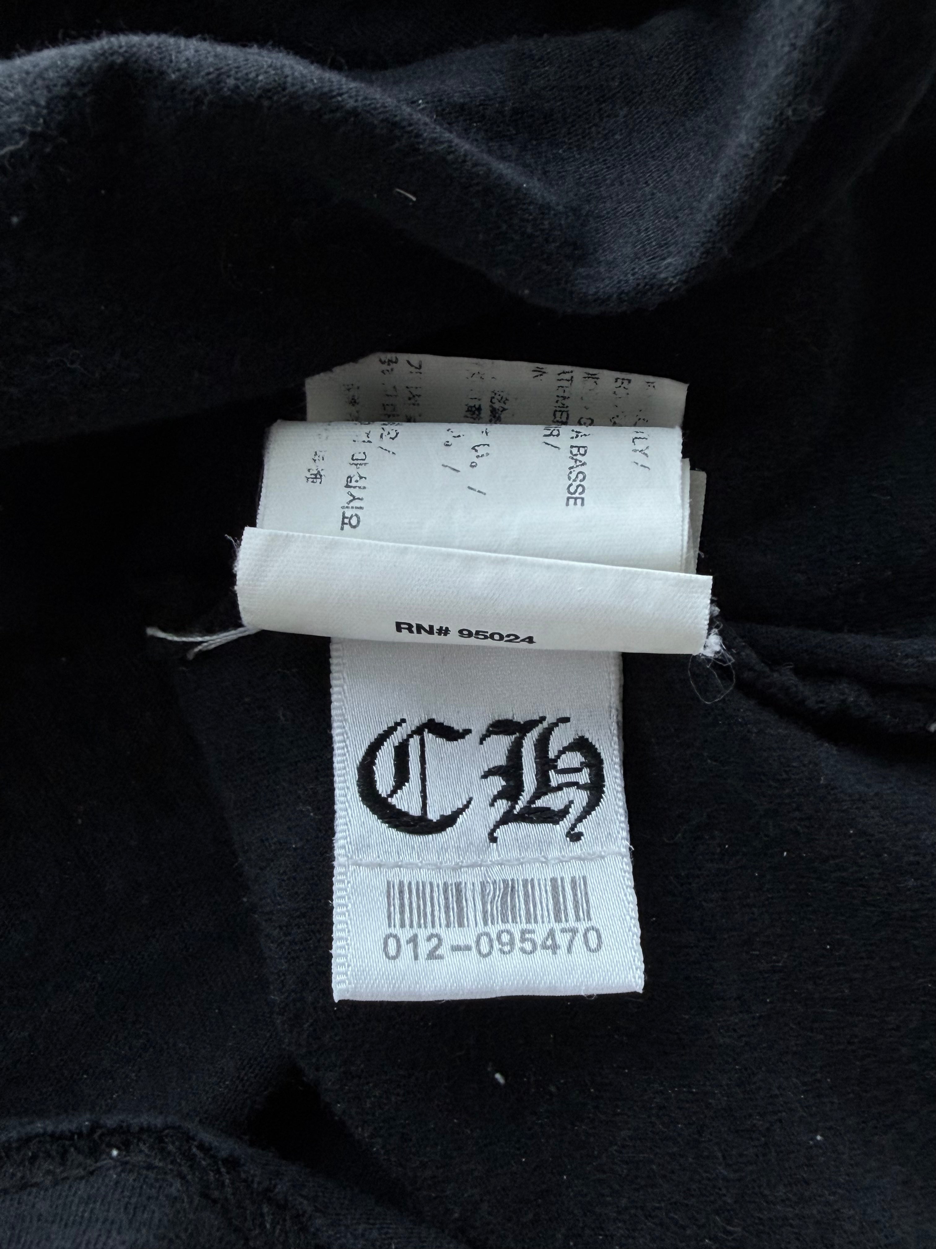London Cross Logo Vintage Black Tee