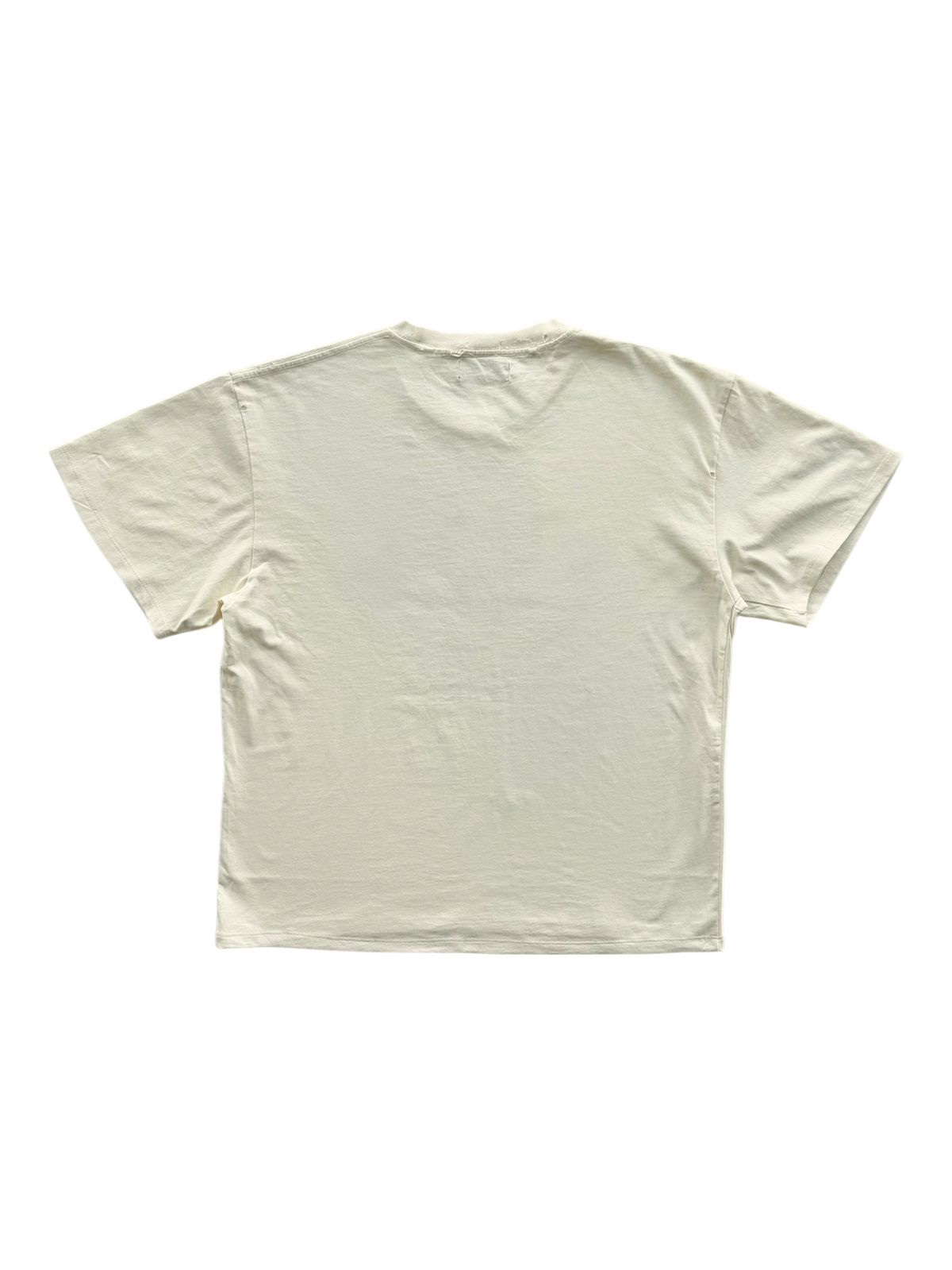 Flower Boy Distressed Tee Cream