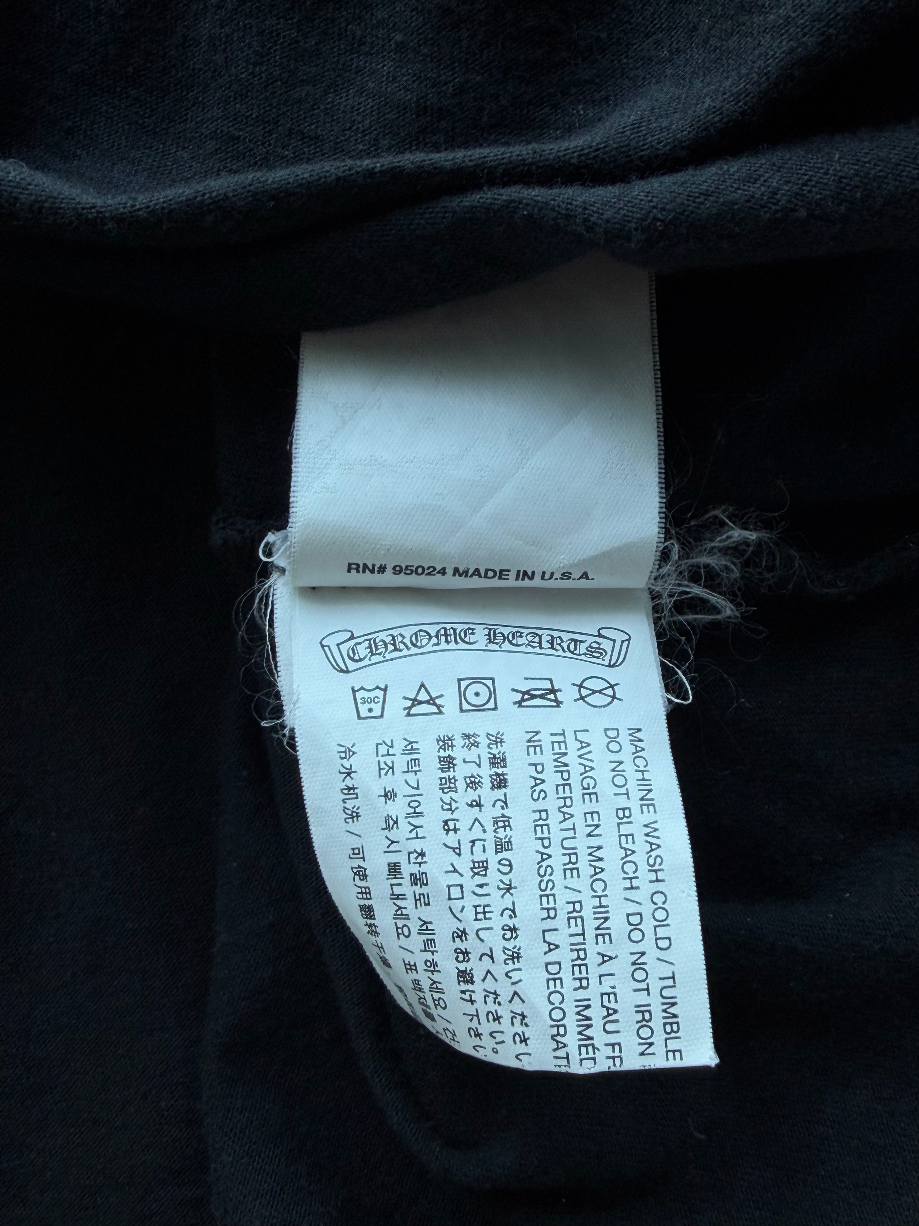 Hairy Dagger Vintage Black Tee
