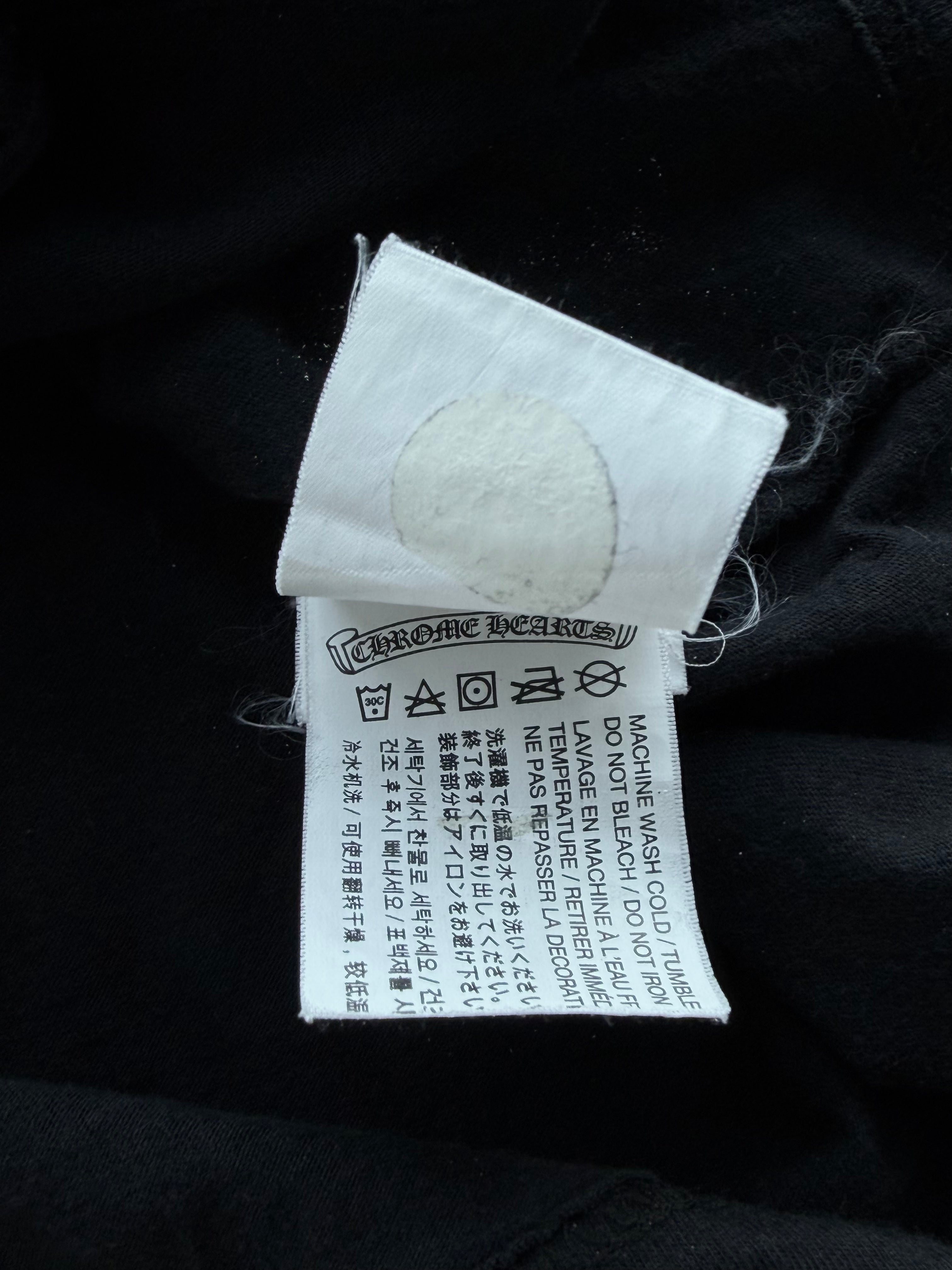 Plus Cross Logo Vintage Black Tee