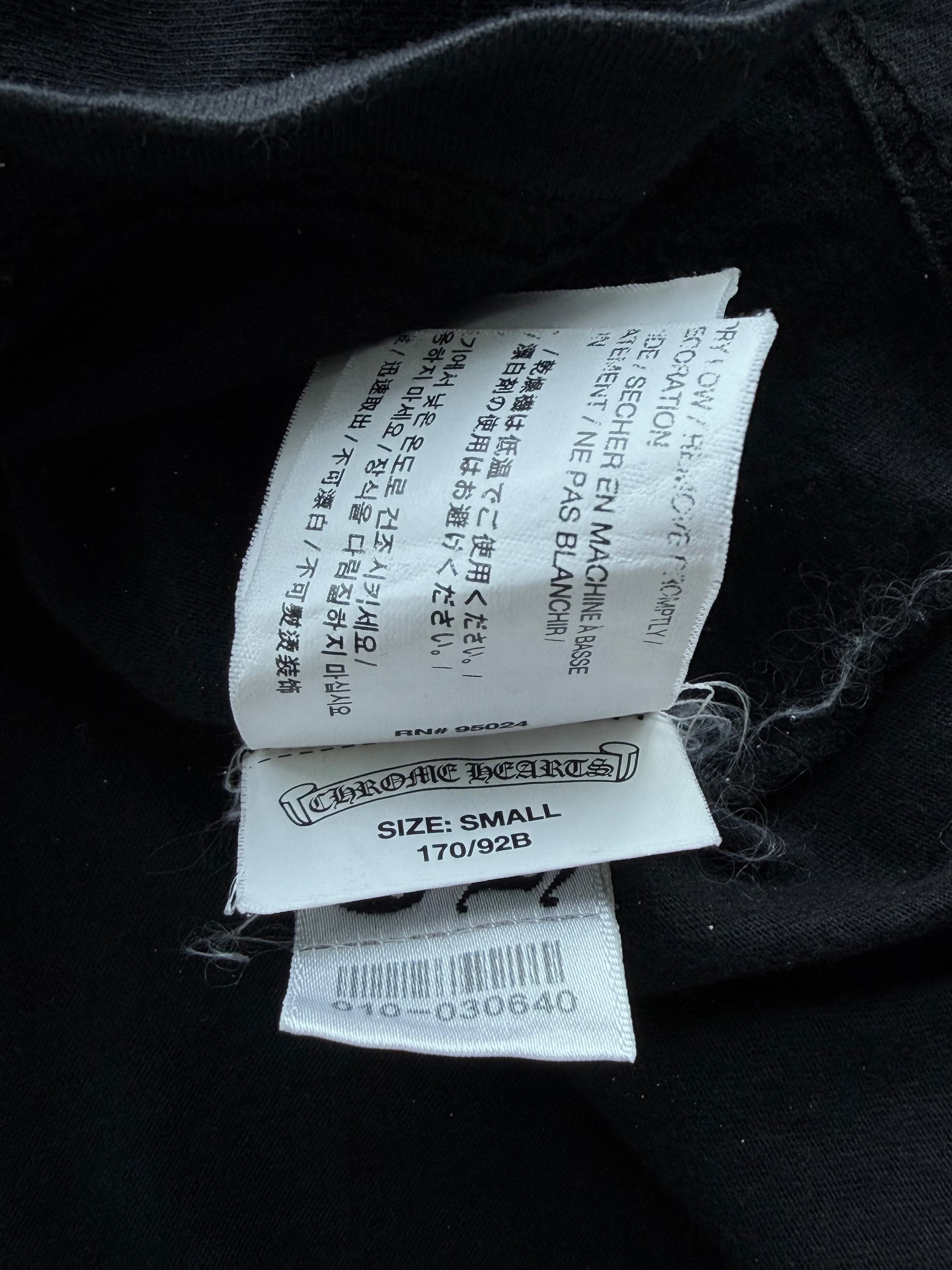 Plus Cross Logo Vintage Black Tee
