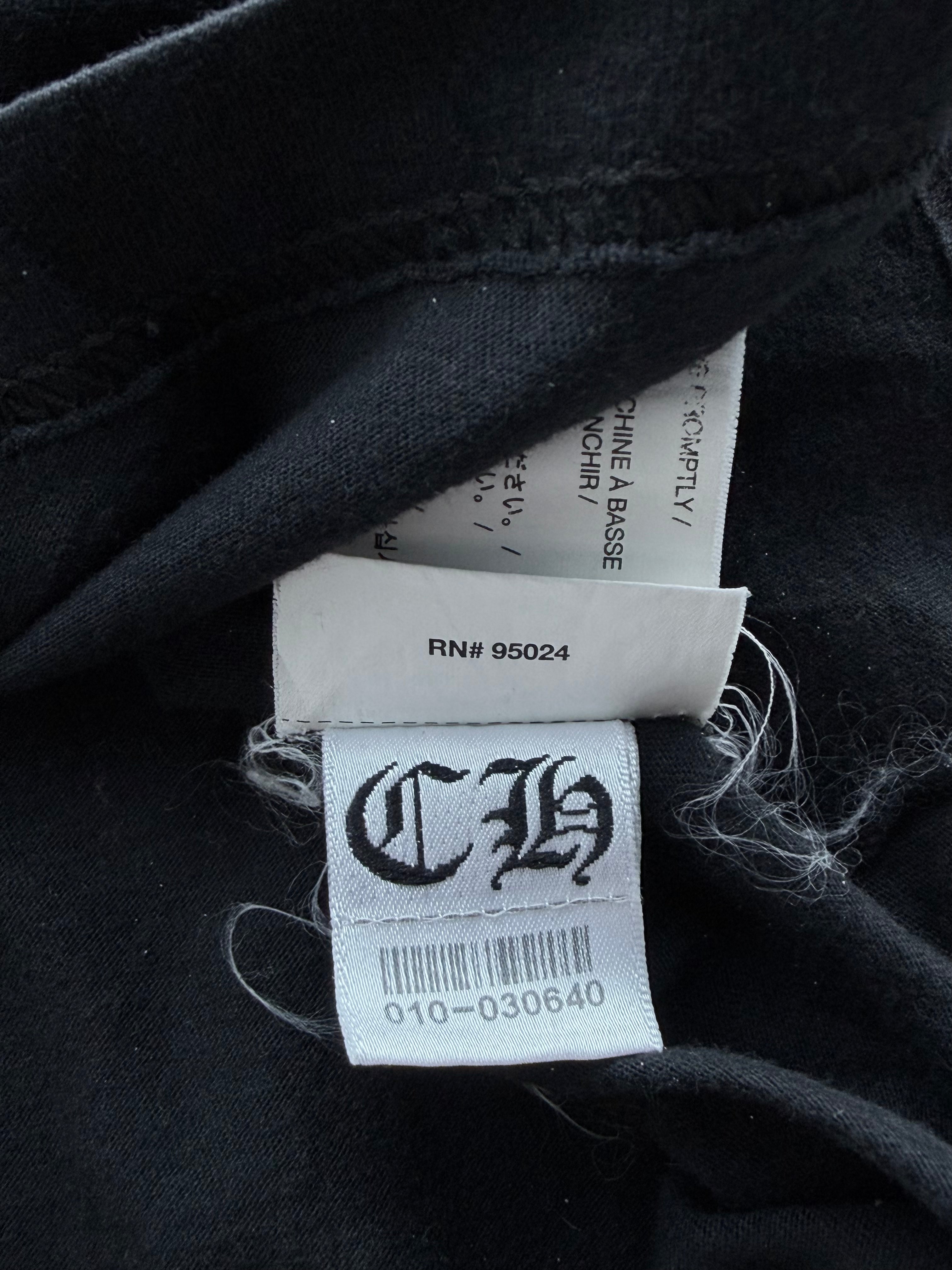 Plus Cross Logo Vintage Black Tee