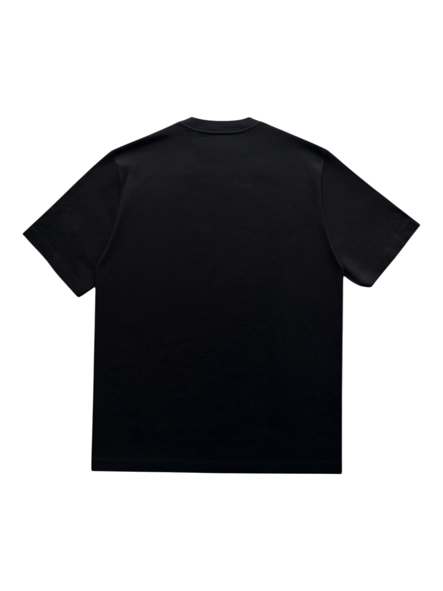 Black Twisted Palm Tree Graphic T-Shirt