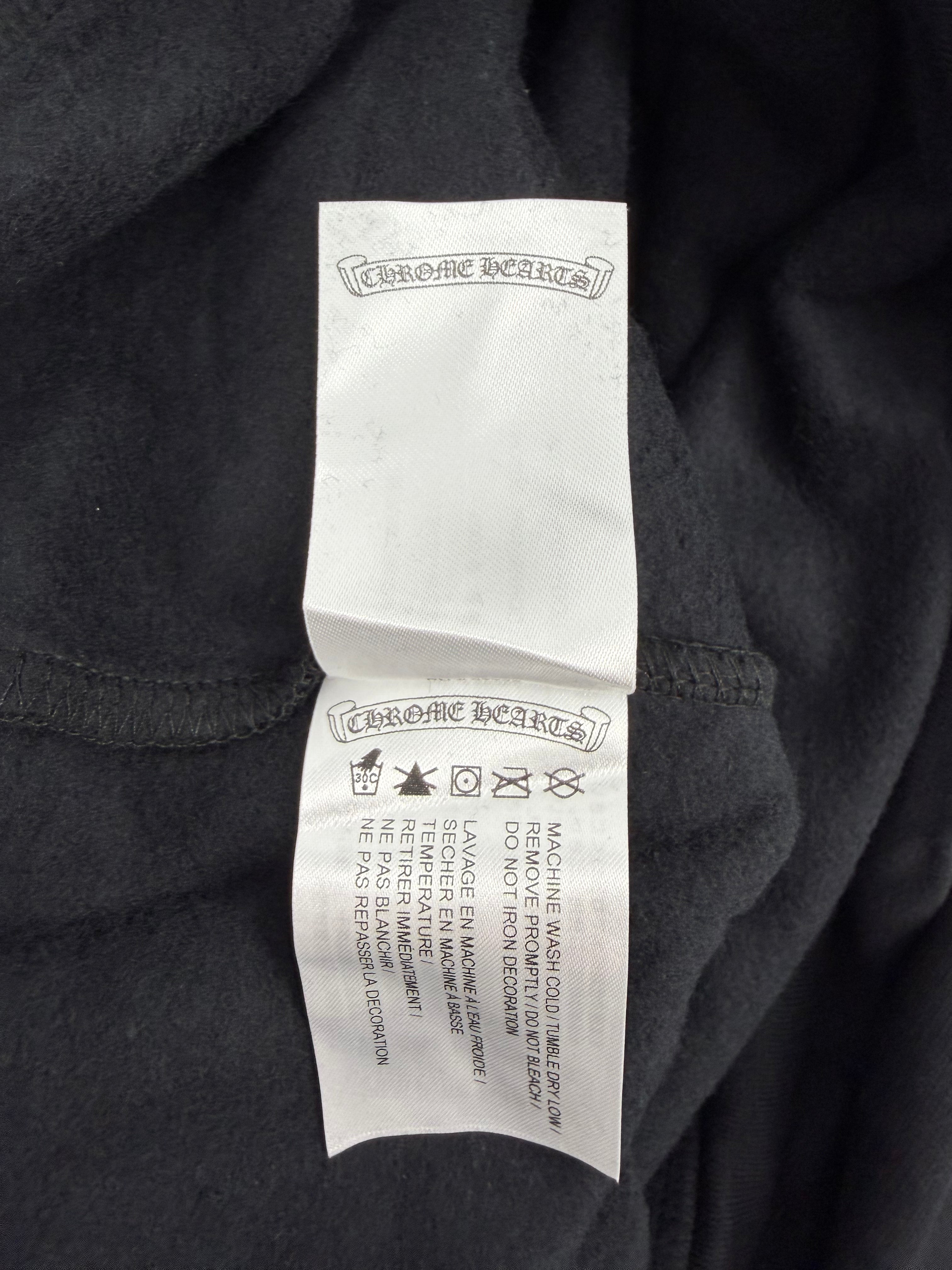 1988 Black Silver Vertical Logo Hoodie