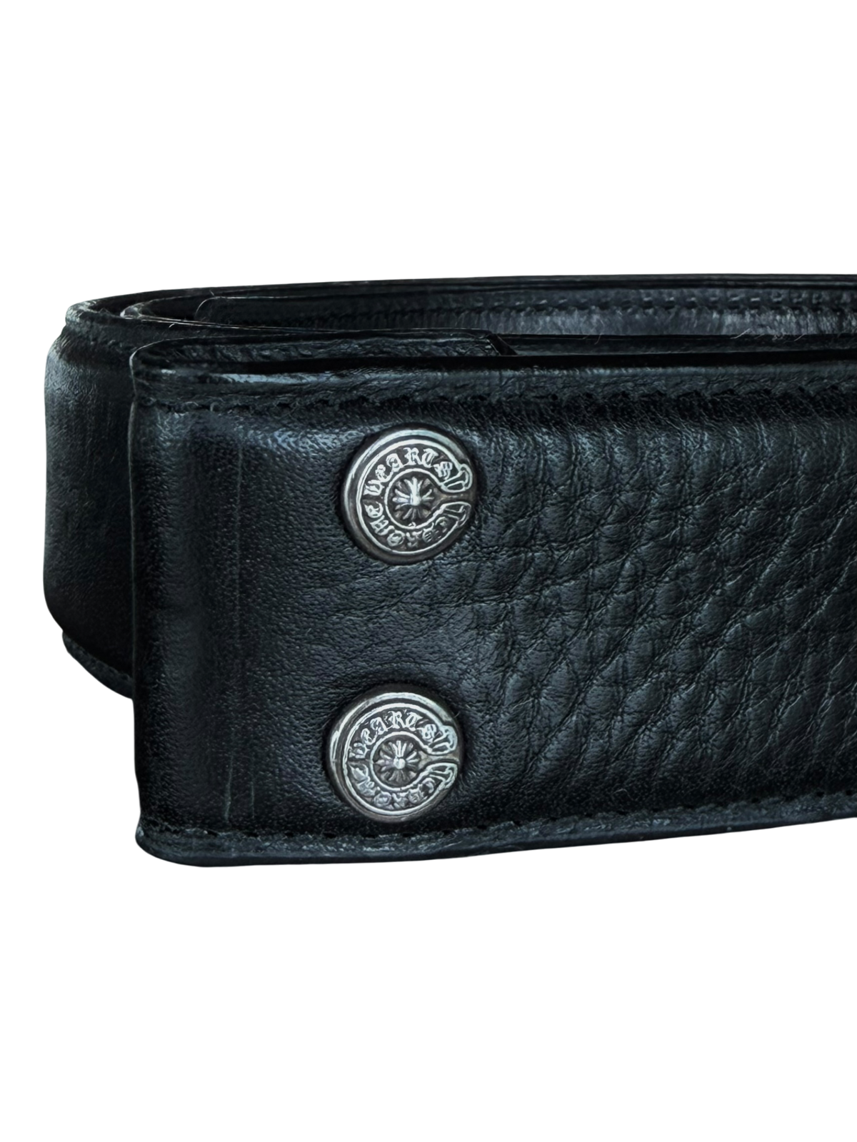 Black Leather Belt Strap