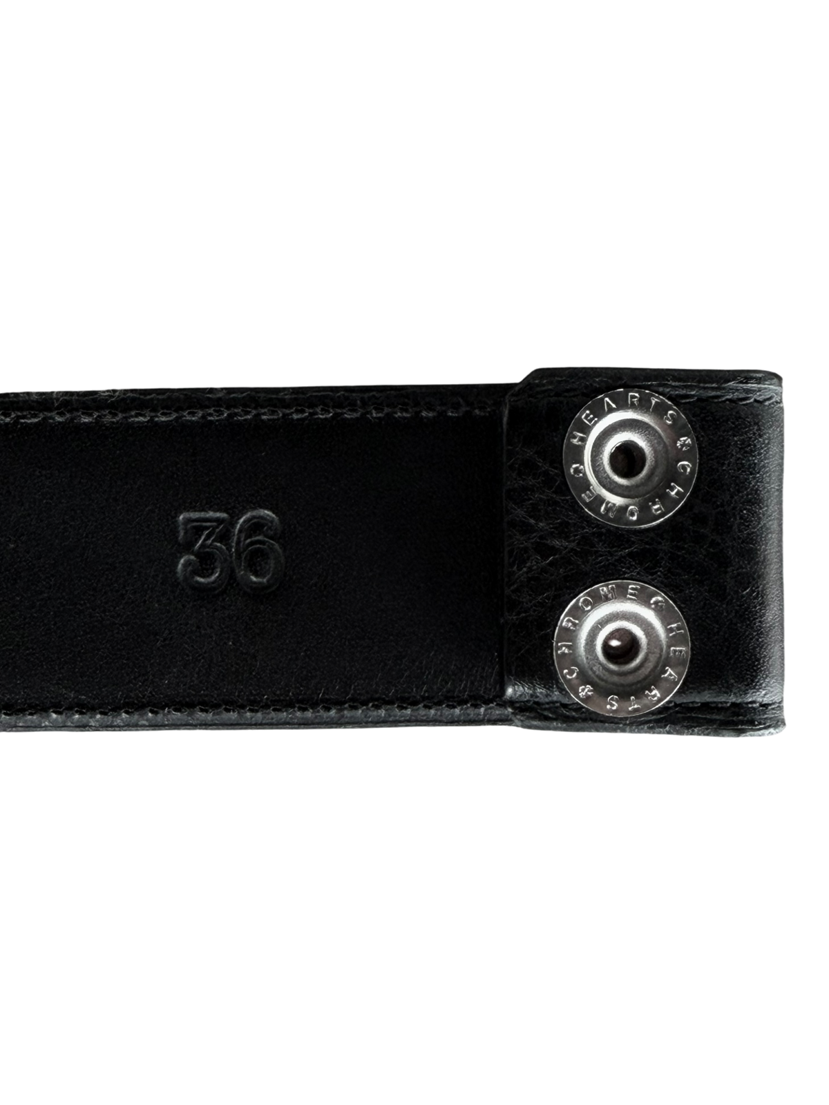 Black Leather Belt Strap