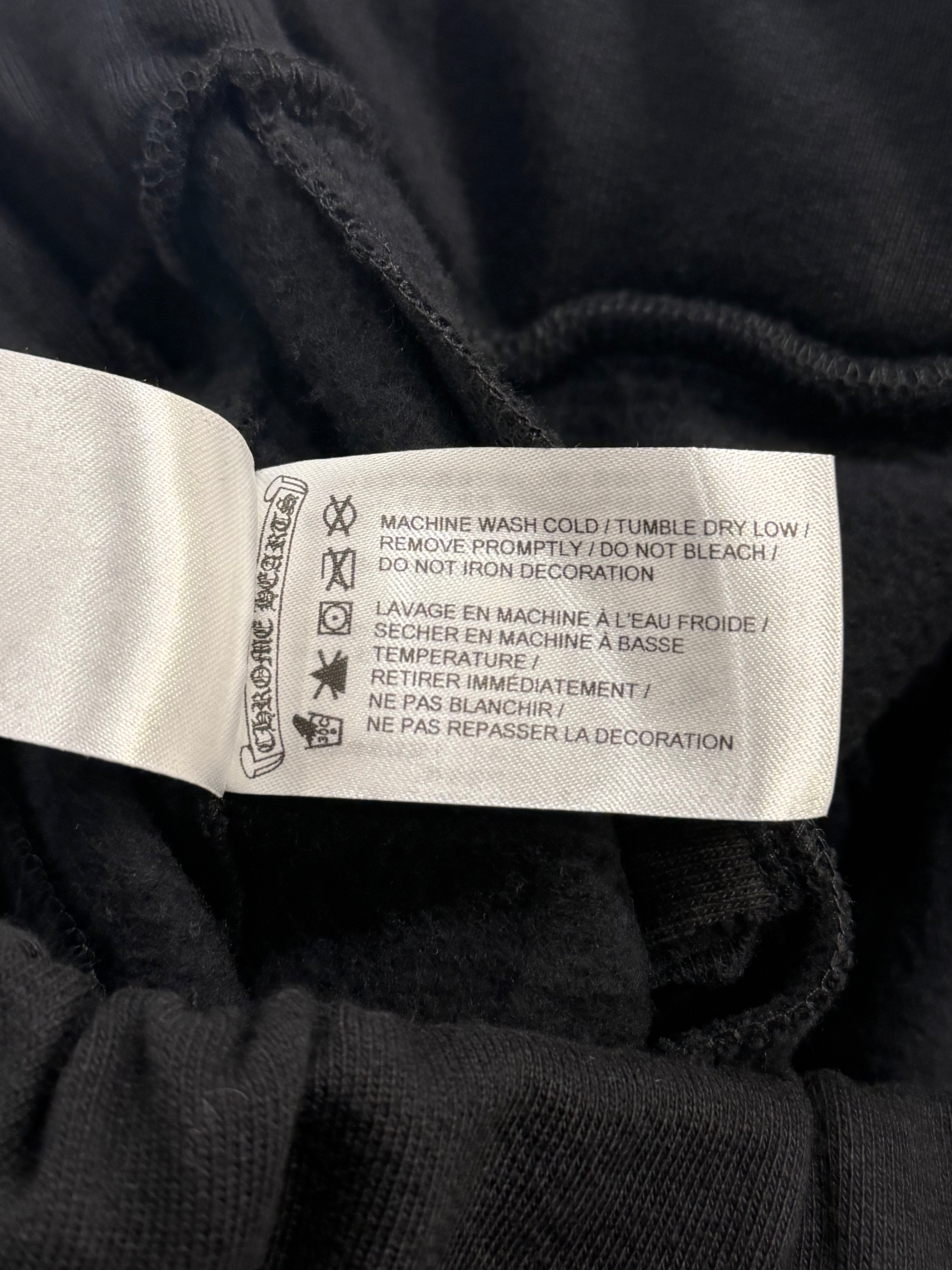 Chrome Hearts Floral Black Sweatpants