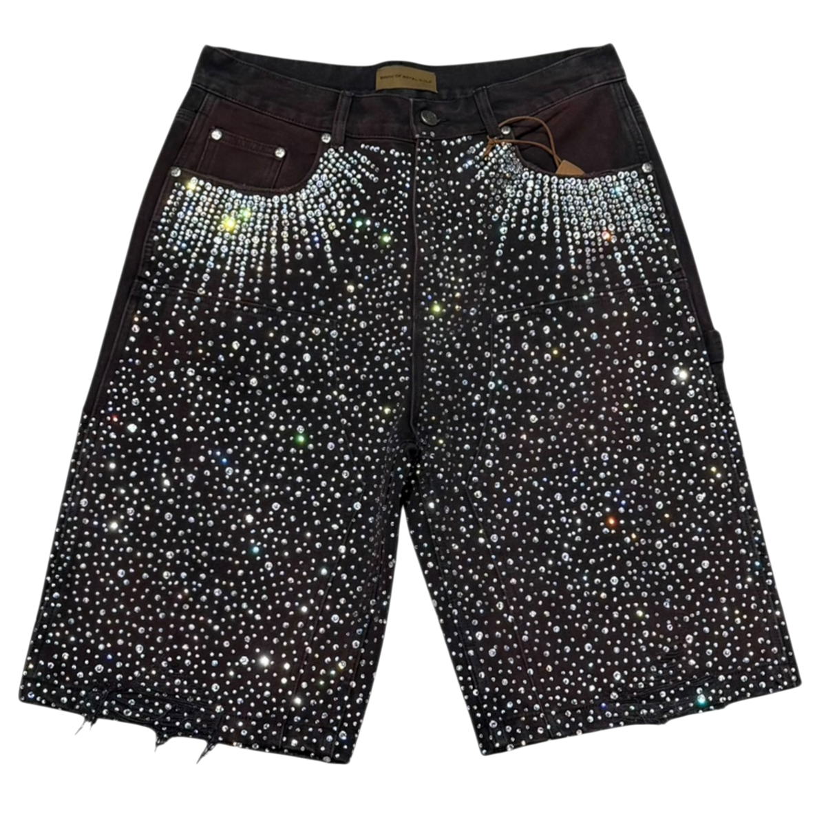 Redial 20k Diamond Wash Jorts Washed Black