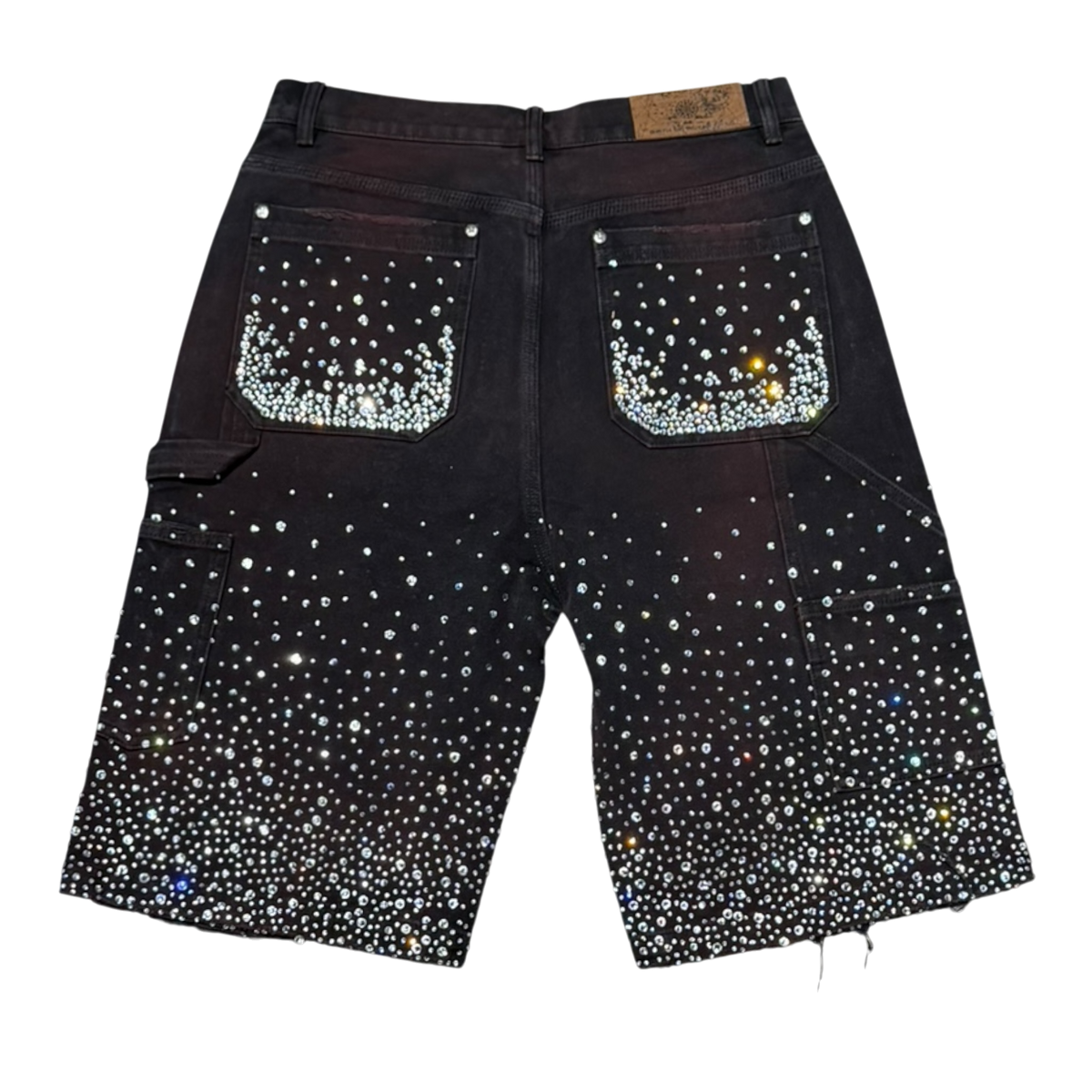Redial 20k Diamond Wash Jorts Washed Black