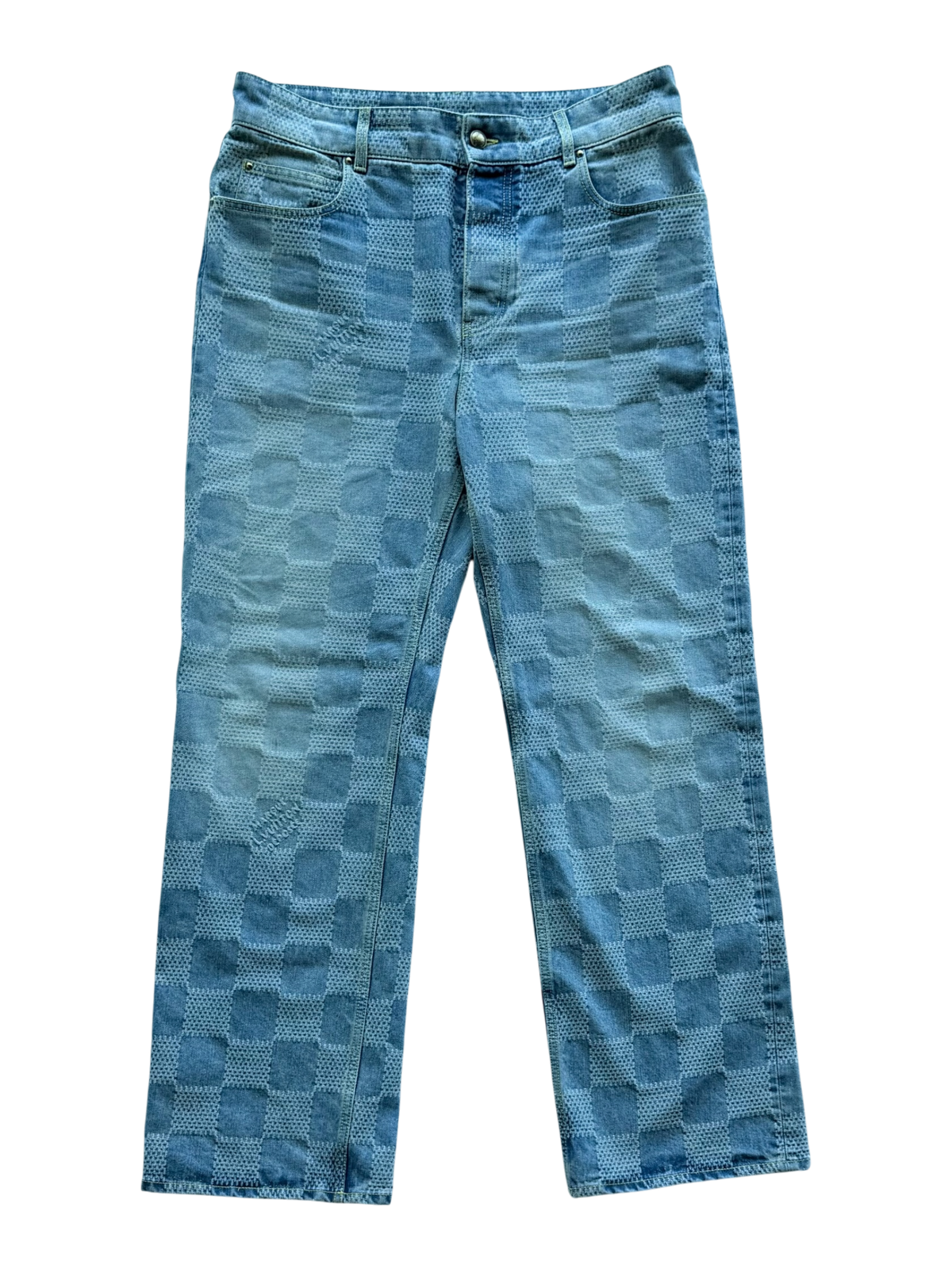Louis Vuitton Checkerboard Jeans