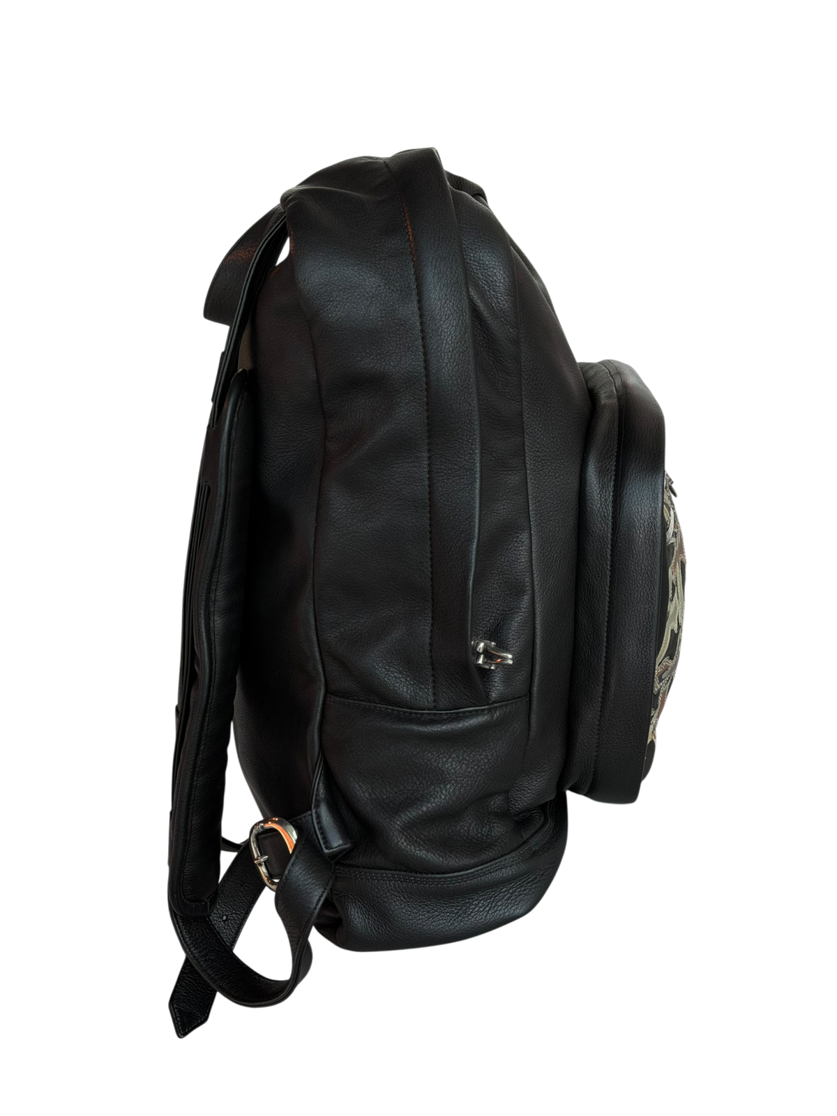 Matty Boy Sex Records Leather Backpack