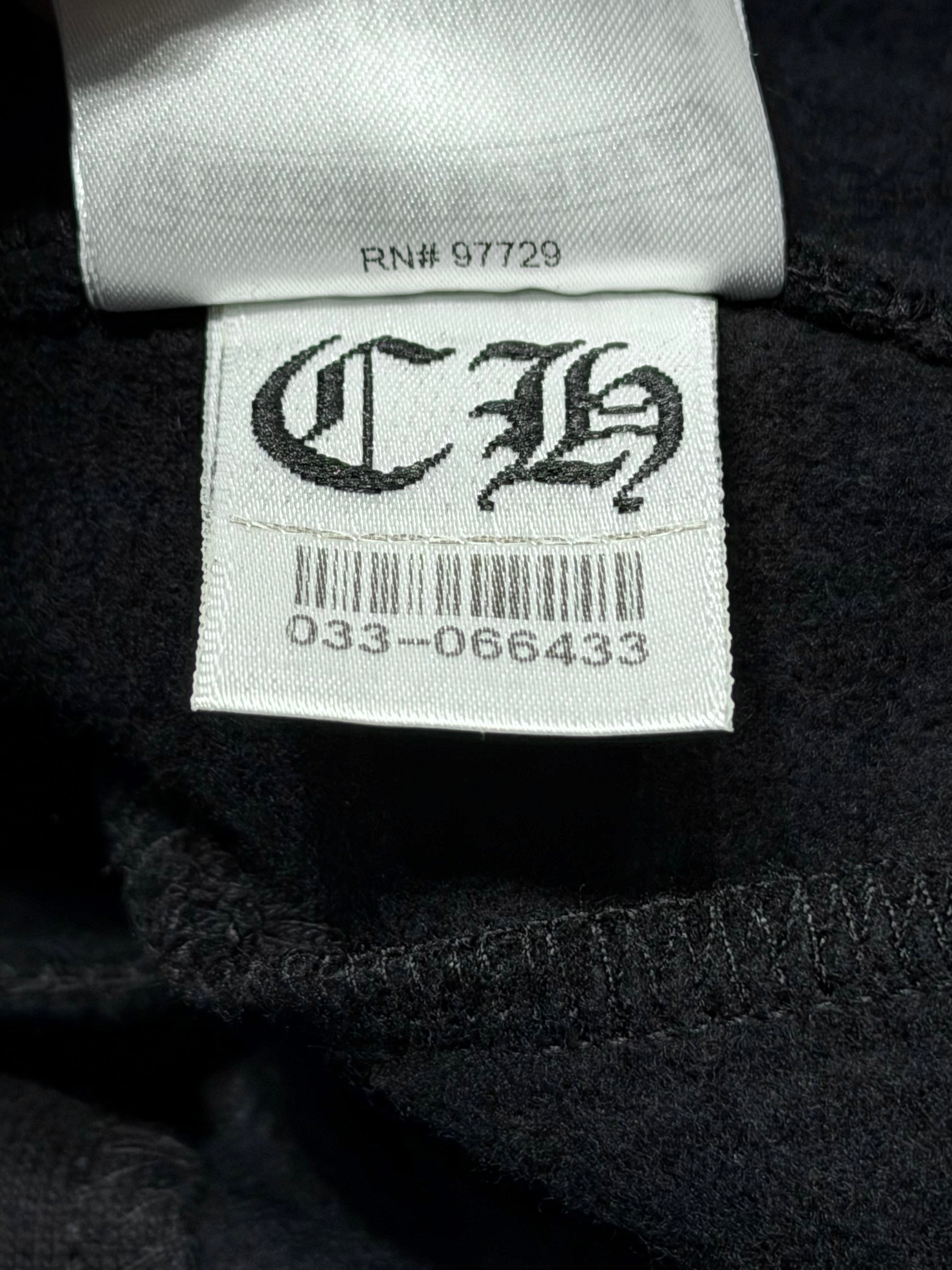 Chrome Hearts Floral Black Sweatpants