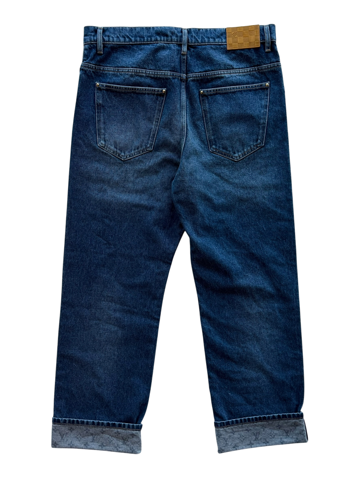Signature Turn Up Denim Skate Pants