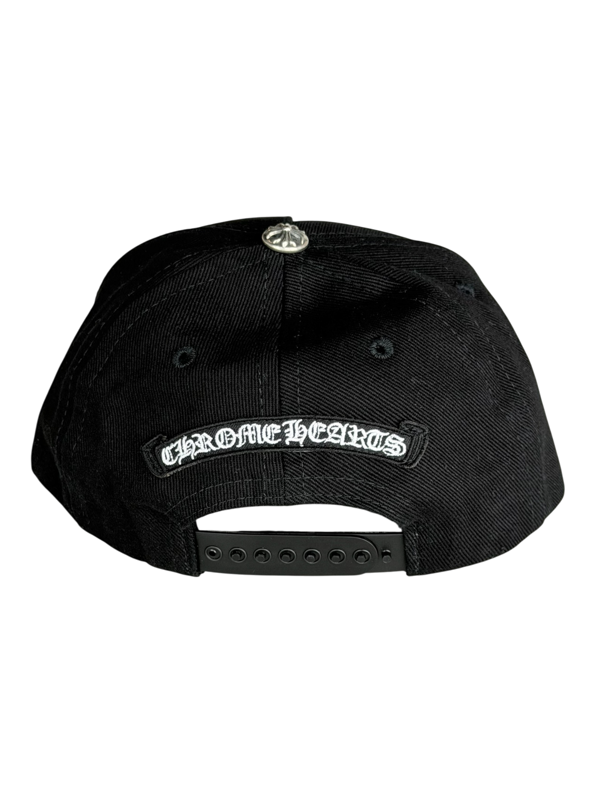 Embroidered Scroll Logo Baseball Hat