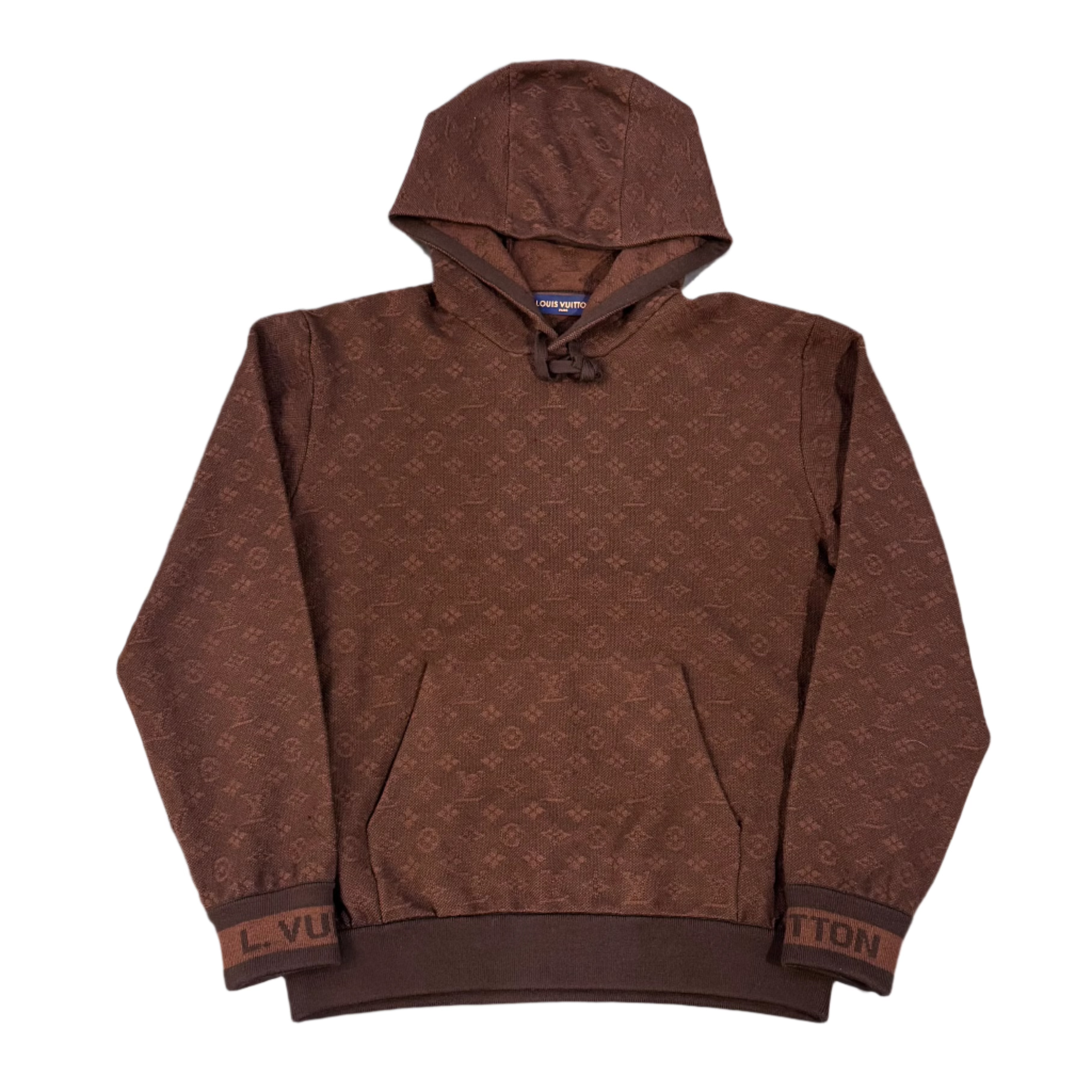 Louis Vuitton Brown Monogram Track Hoodie