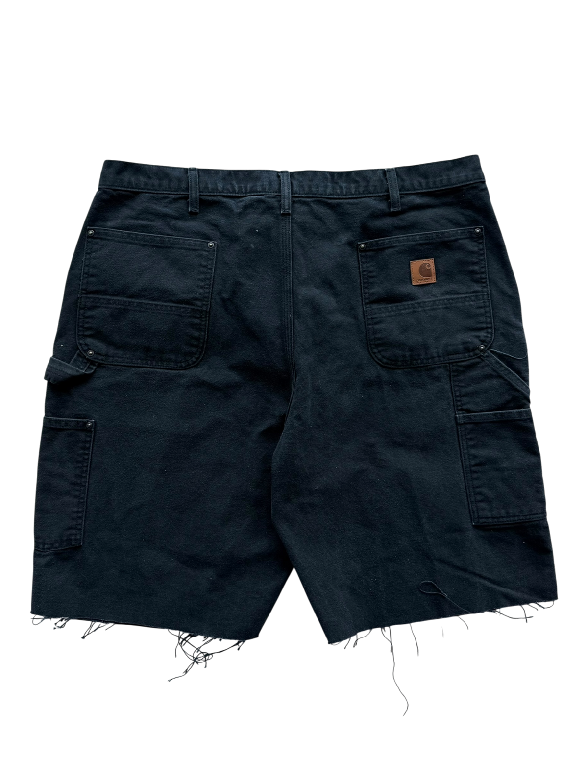 Multi Color Cluster Patch Shorts Black