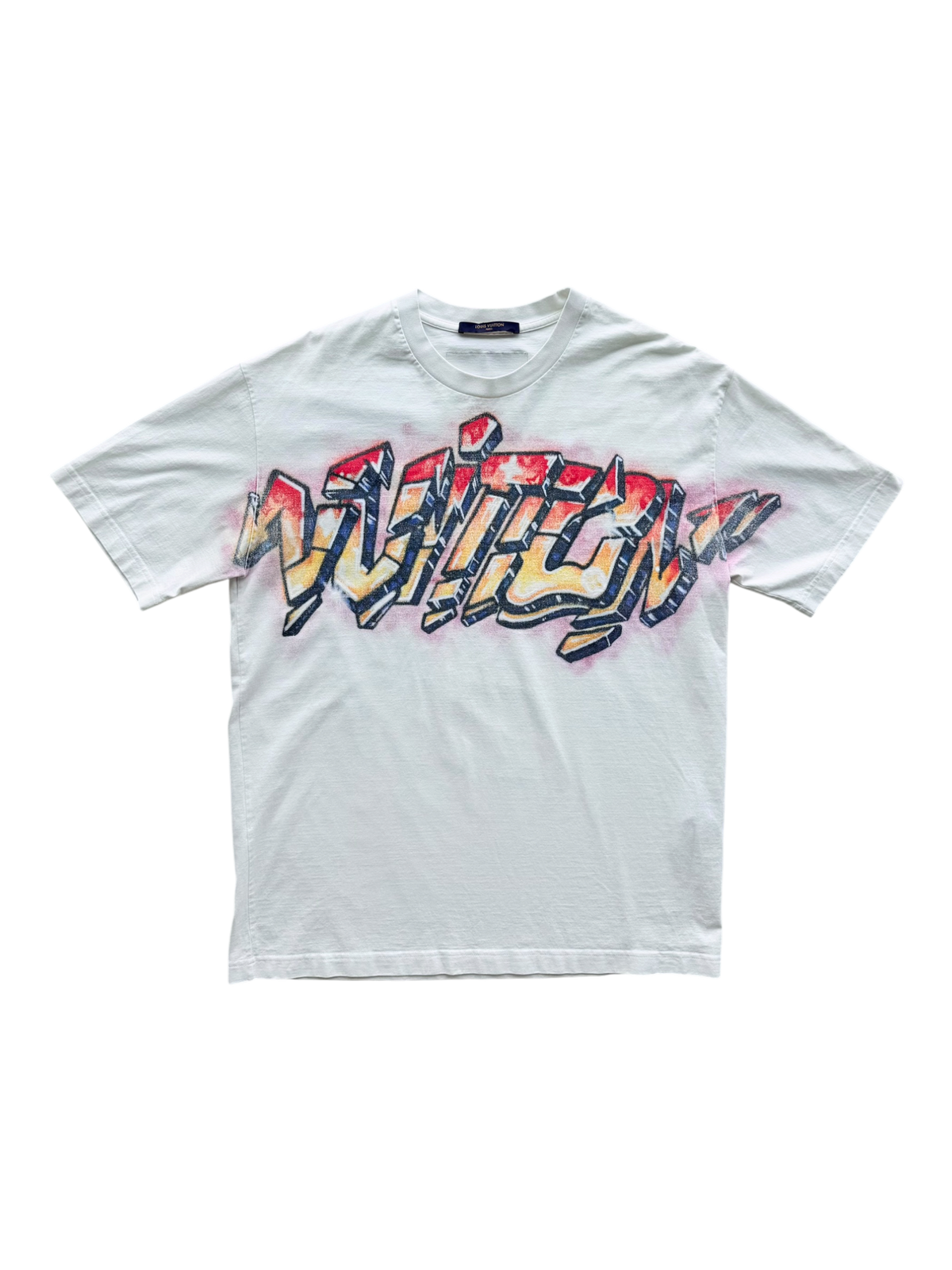 Graffiti Logo T-Shirt White
