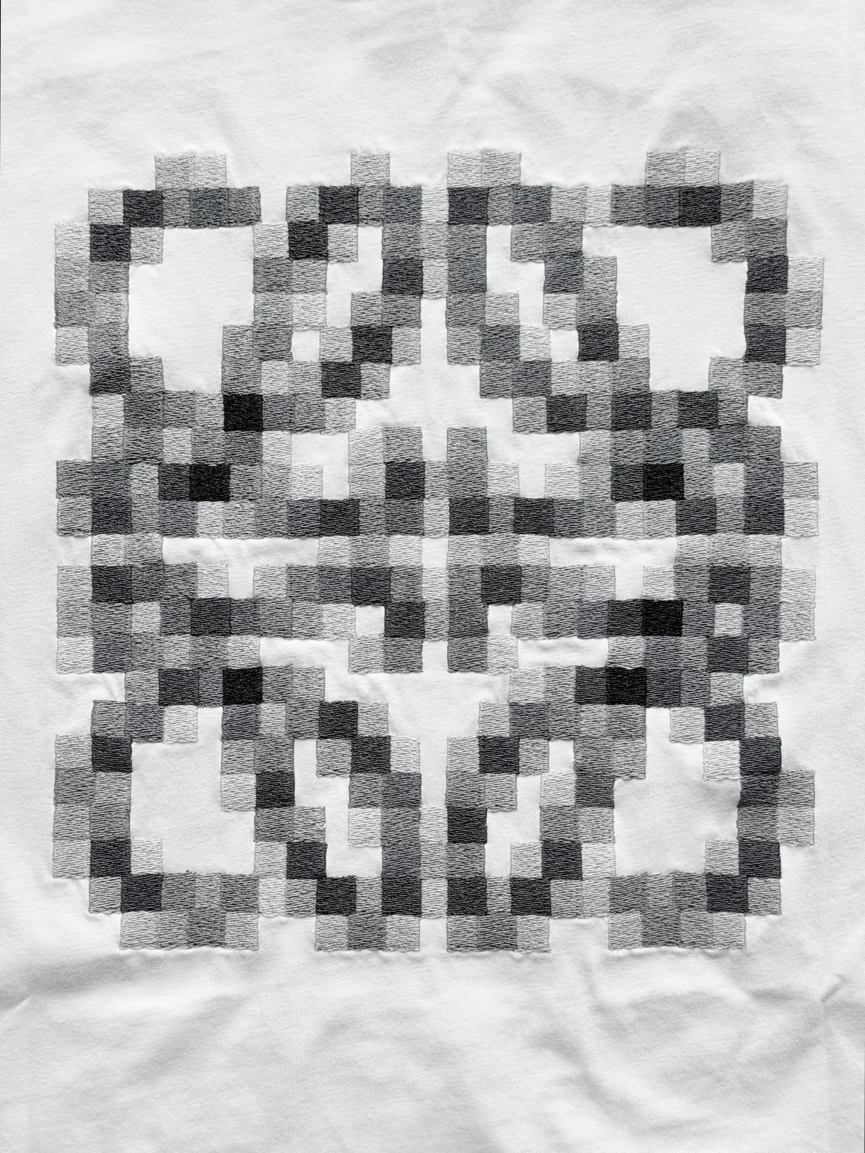 Anagram Pixelated T-Shirt White